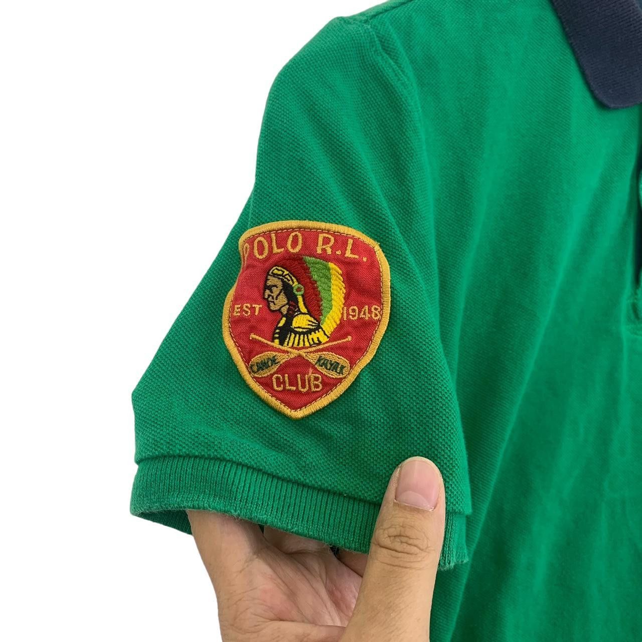 Polo Ralph Lauren Vintage POLO RALPH LAUREN Pony Chief Patches Tee Shirt Top Size US M / EU 48-50 / 2 - 5 Thumbnail
