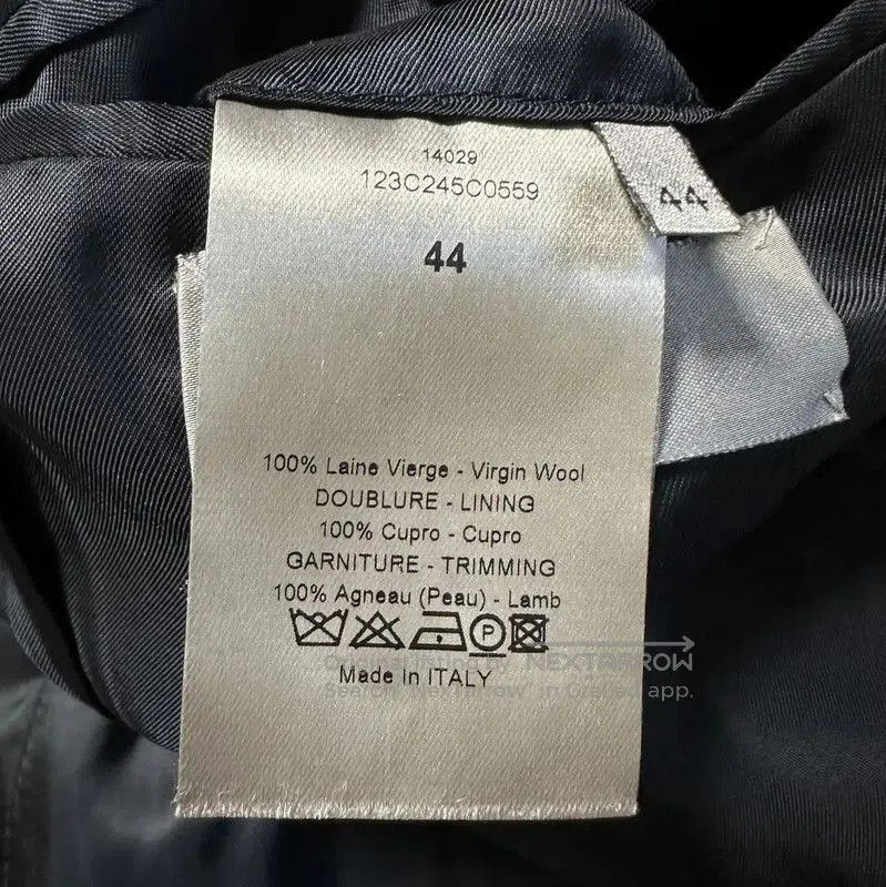 Dior Dior Black Wool Long-Sleeve Coat for Men . Size US M / EU 48-50 / 2 - 5 Thumbnail