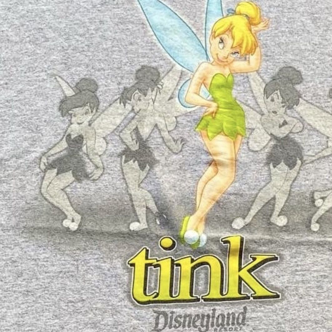 Disney Vtg 2000s Tinker Bell Tee – Disney Y2K Fairycore Size US M / EU 48-50 / 2 - 4 Thumbnail