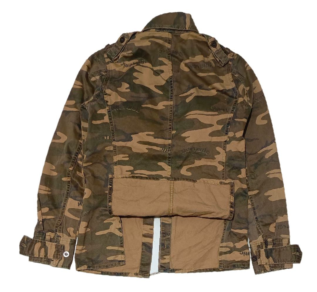 Hysteric Glamour × Japanese Brand × Le Grande Bleu (L.G.B.) Hysteric Glamour Thick Cargo Shirt Camo Size ONE SIZE - 5 Thumbnail