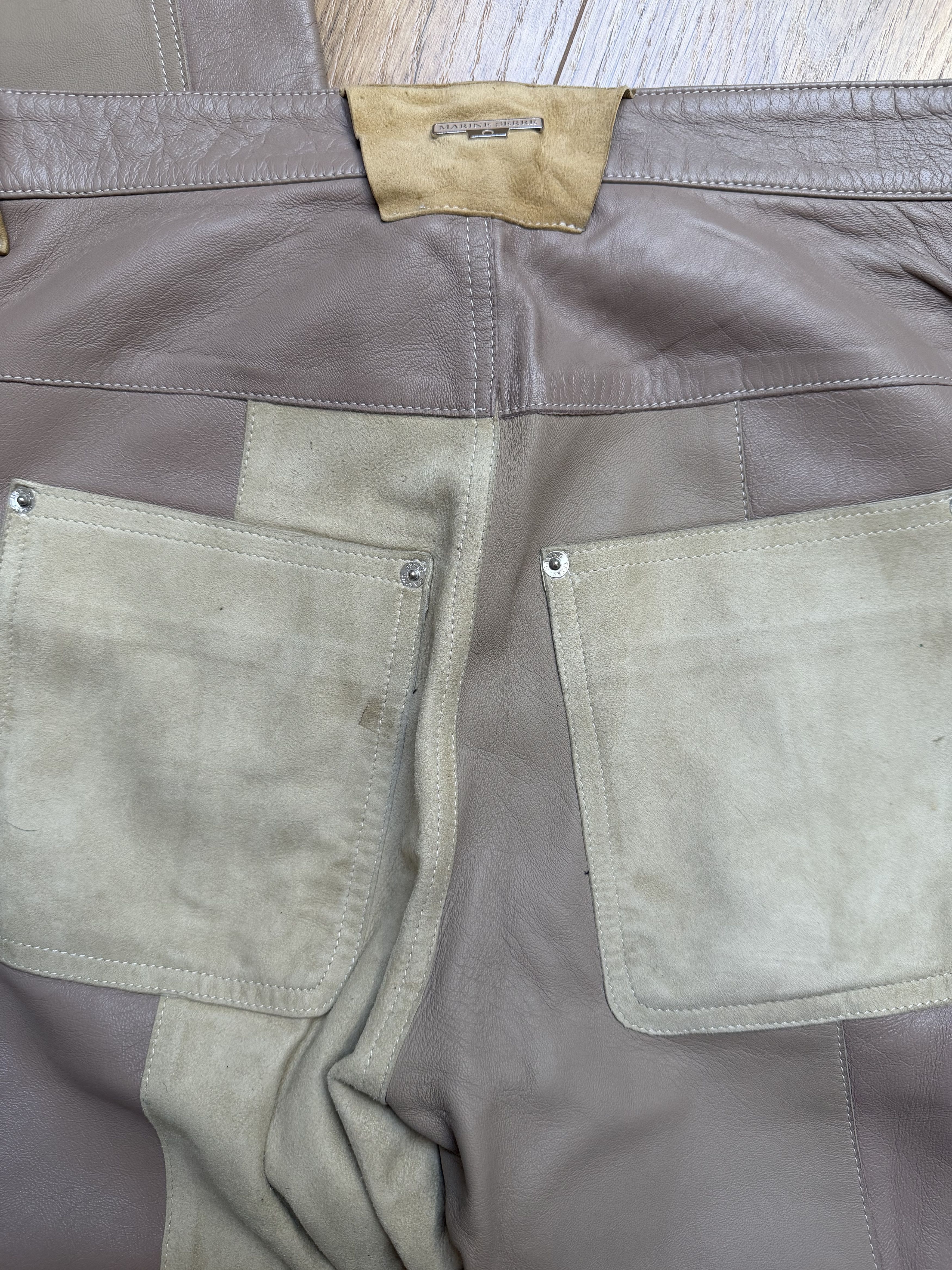 Marine Serre Marine Serre leather pants Size US 31 - 5 Thumbnail