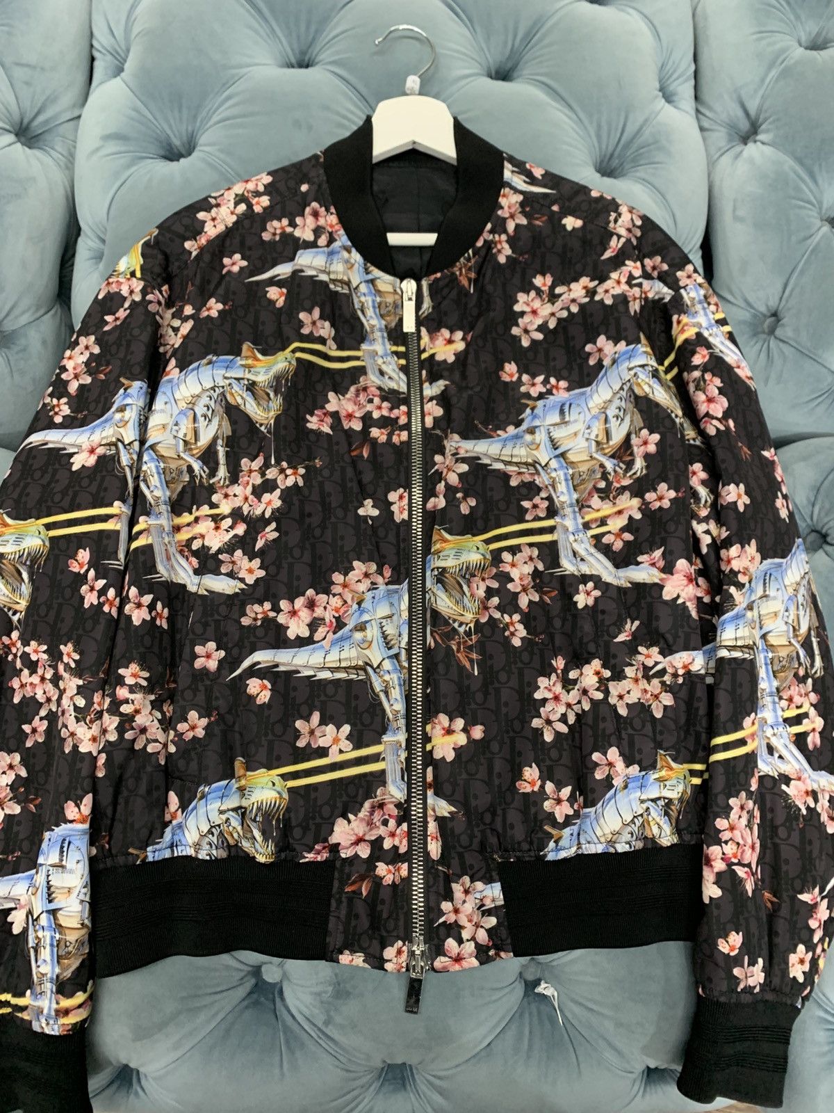 Dior Dior Sorayama T-rex oblique jacket SZ:54 Size US L / EU 52-54 / 3 - 1 Thumbnail