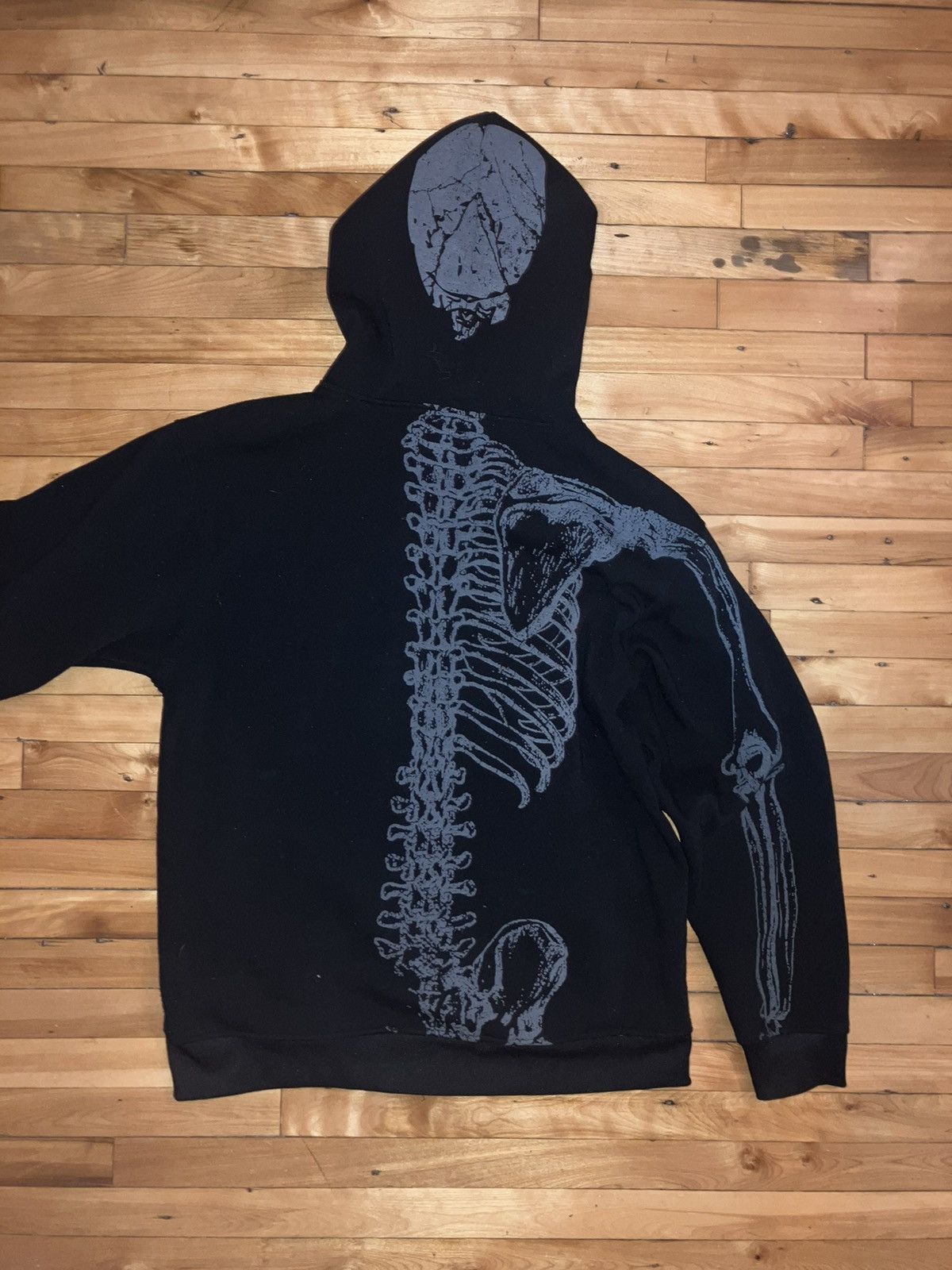 Mecca Yk2 South Pole/affliction style Mecca skeleton zipup hoodie Size US L / EU 52-54 / 3 - 2 Thumbnail