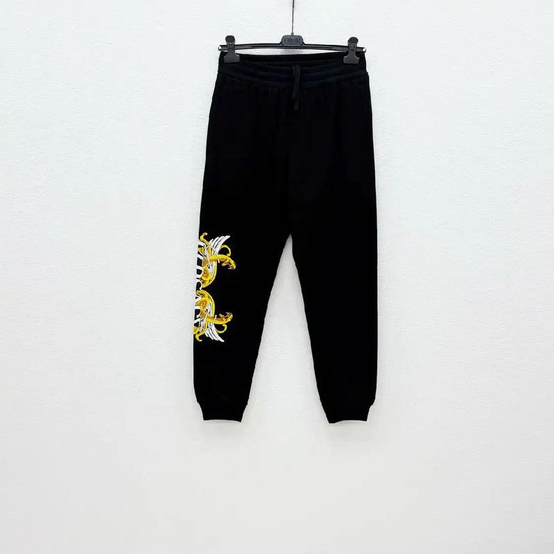 Versace Versace Black Casual Pants for Men 0089 Size US 27 - 1 Thumbnail