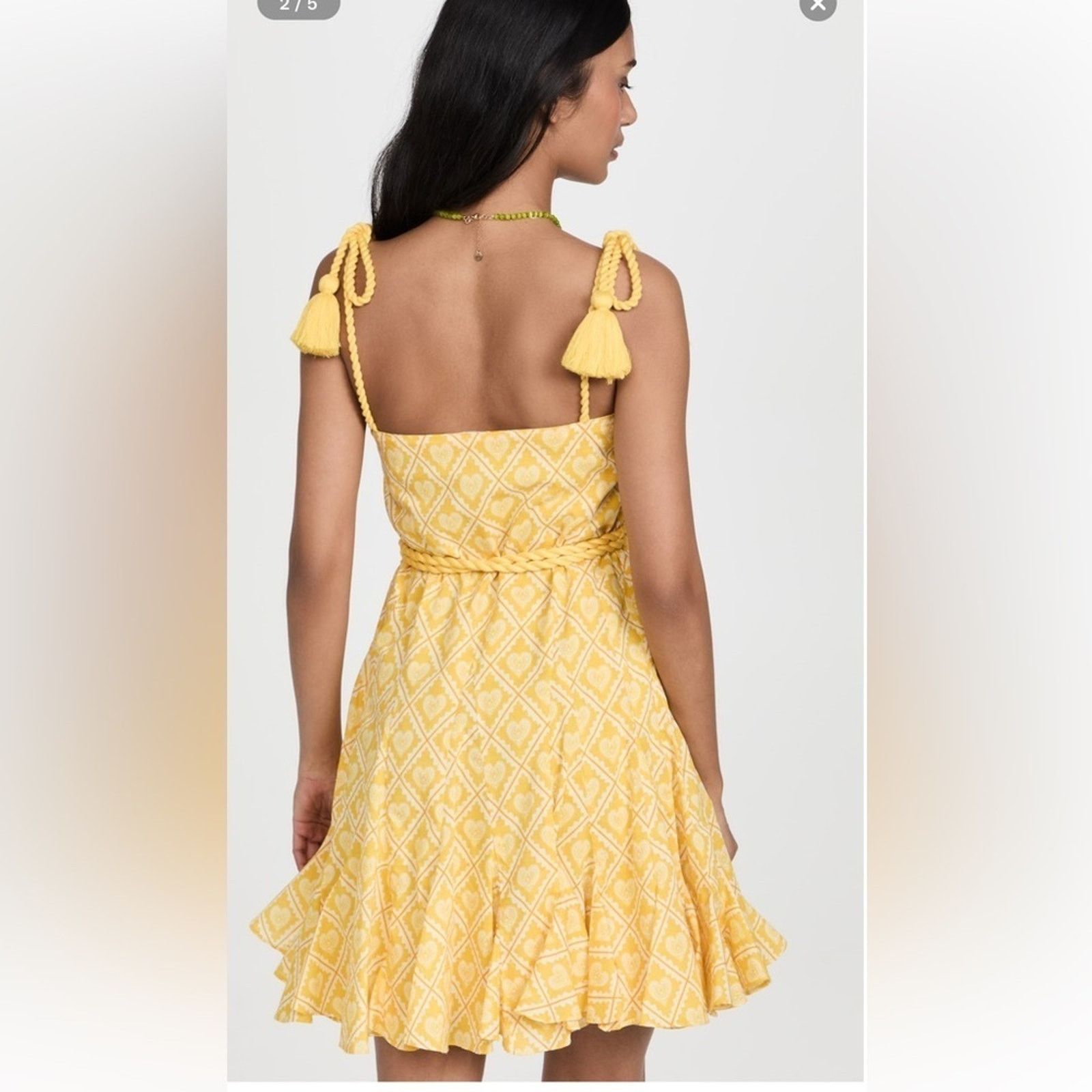 RHODE NWT RHODE Casey Dress in Love Lockdown Yellow sz S Size S / US 4 / IT 40 - 2 Thumbnail