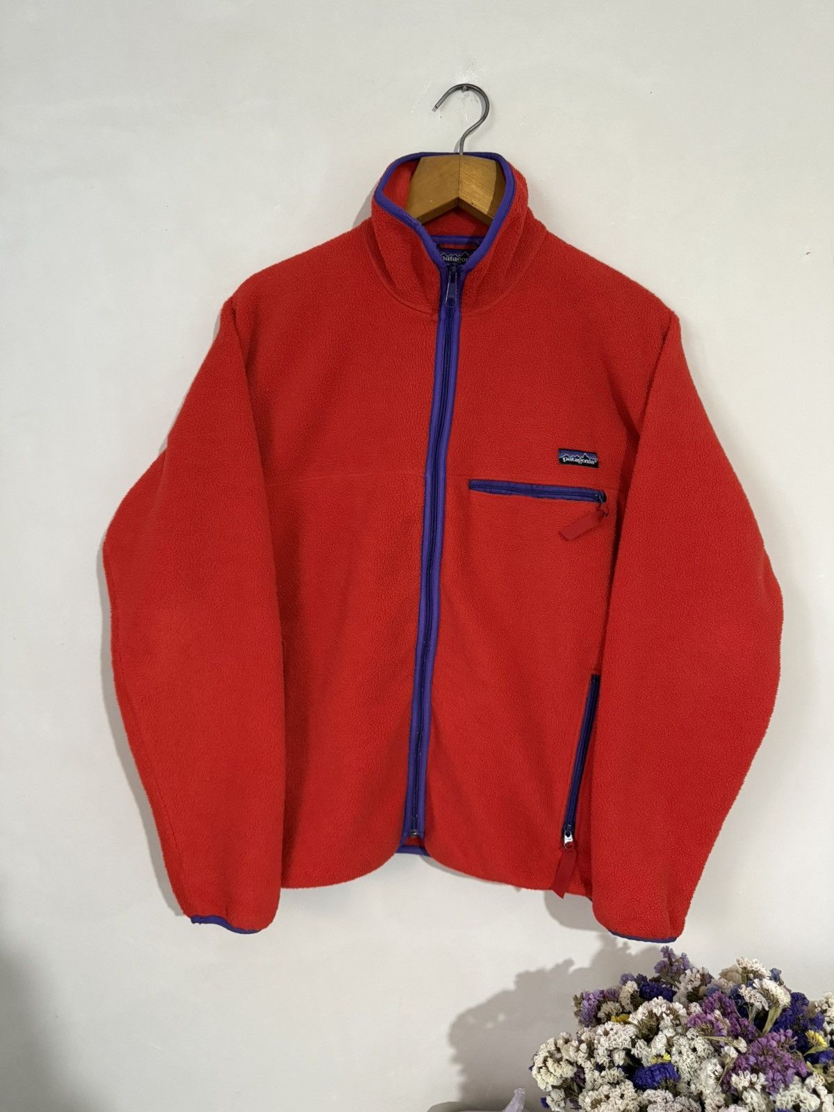 90s Vintage Patagonia Fleece Zip Up Jacket