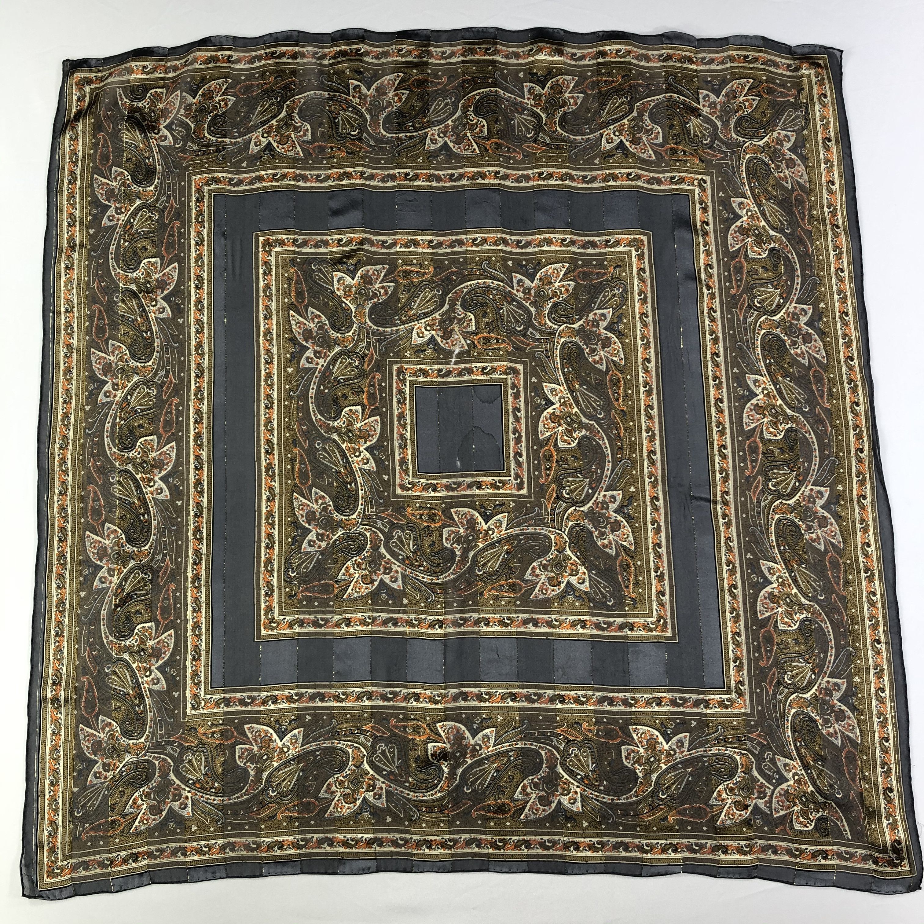 Vintage Vintage Silk Scarf Size ONE SIZE - 2 Thumbnail