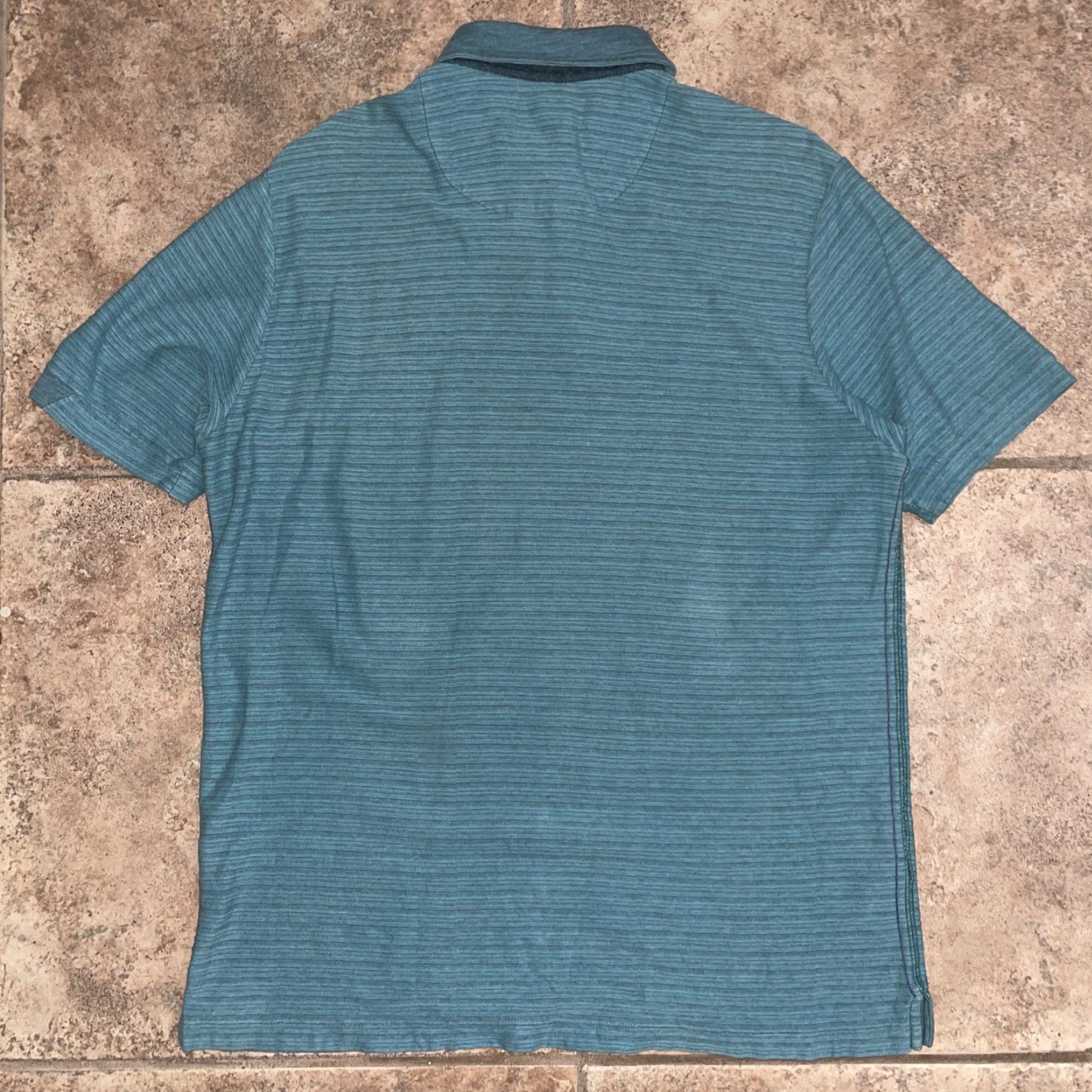 Tommy Bahama Tommy Bahama Island Crafted Blue Polo Shirt Mens L Size US L / EU 52-54 / 3 - 4 Thumbnail