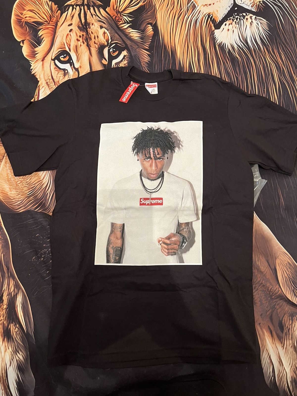 Supreme Supreme NBA Youngboy tee Size US S / EU 44-46 / 1 - 3 Thumbnail