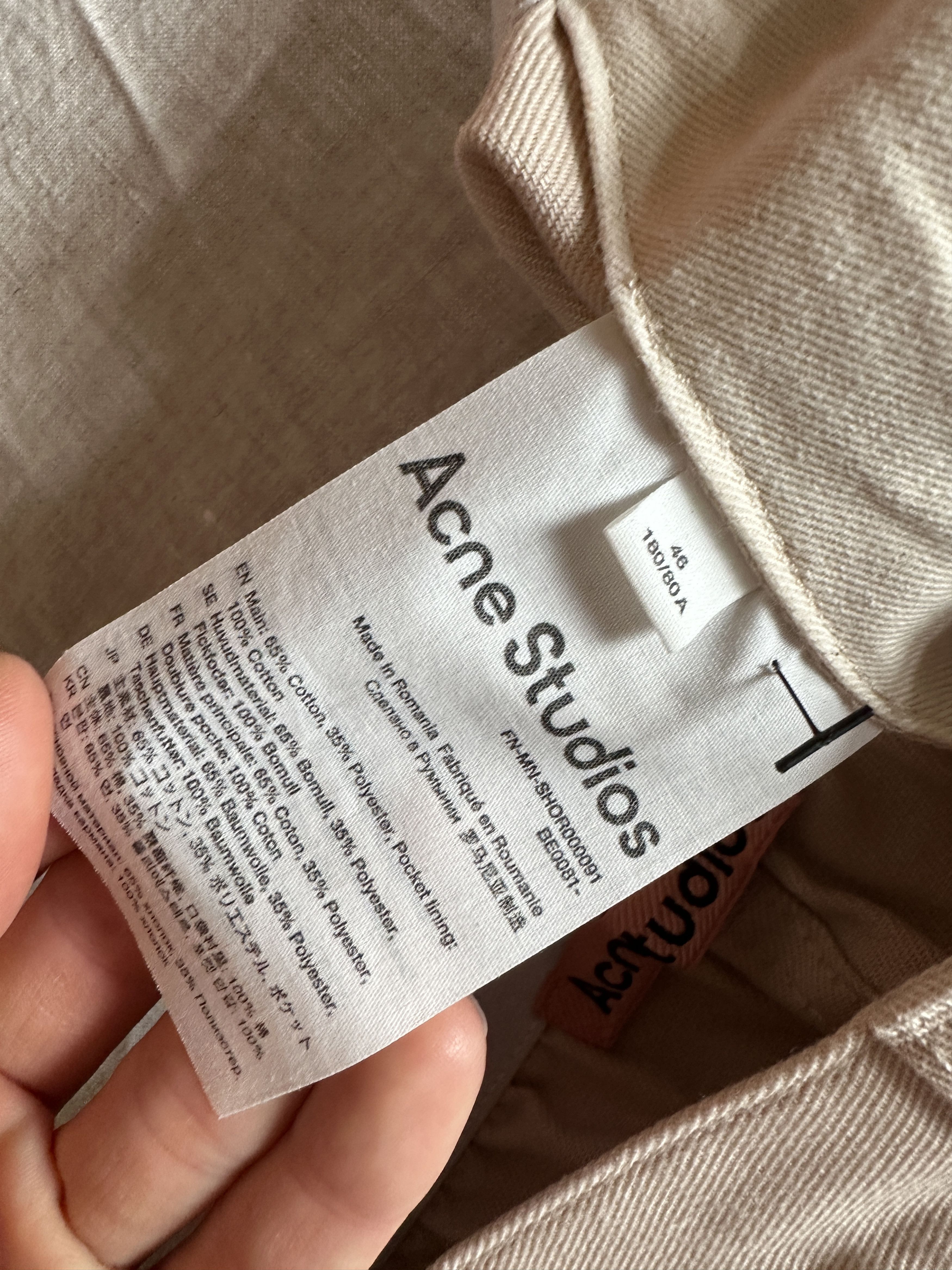 Acne Studios Acne Studios Wide Leg Shorts Size US 30 / EU 46 - 5 Thumbnail