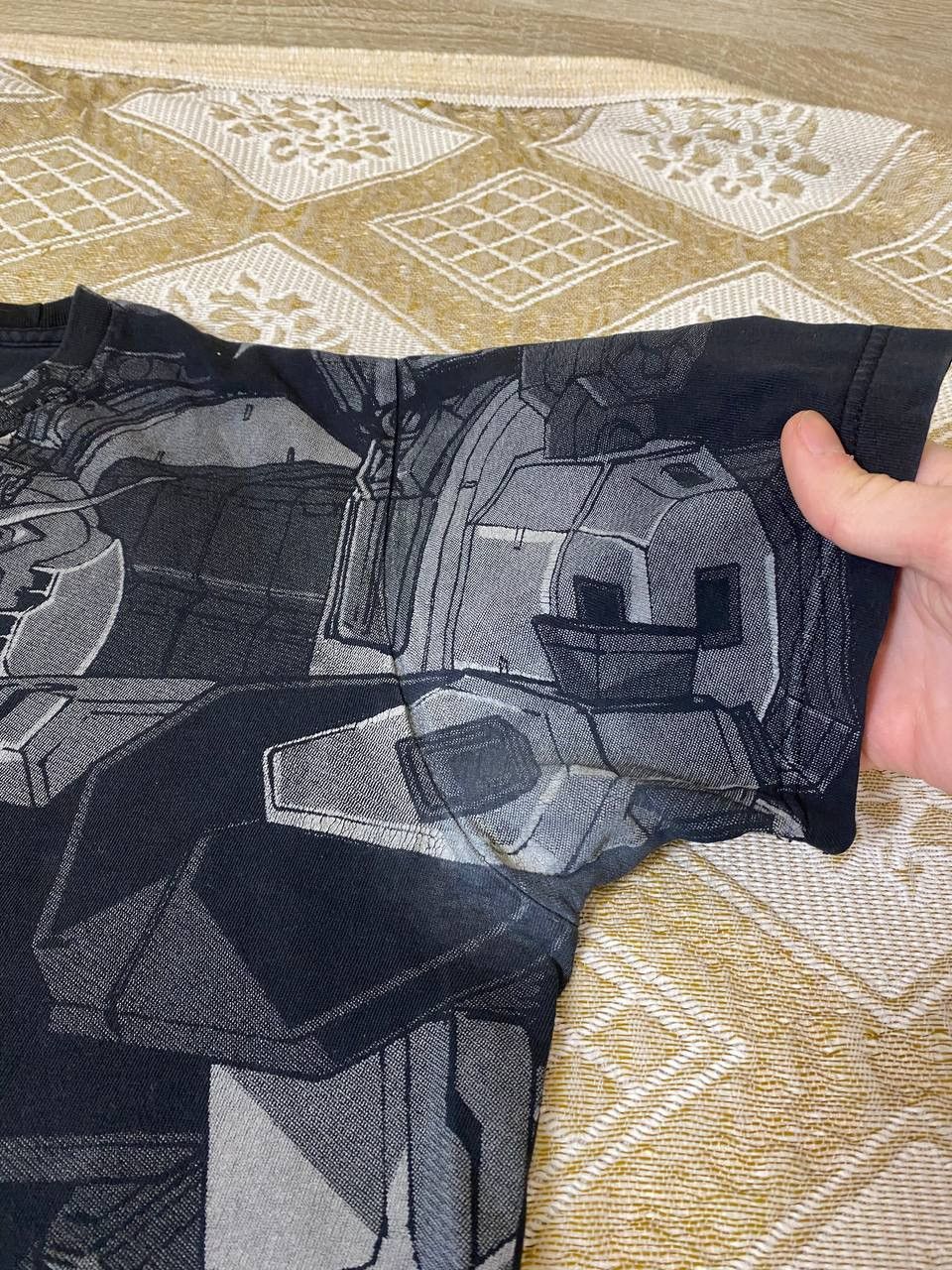 Anime 🔥 Mobile Suit Gundam Thunderbolt Full Armor Anime T Shirt Size US XL / EU 56 / 4 - 10 Thumbnail