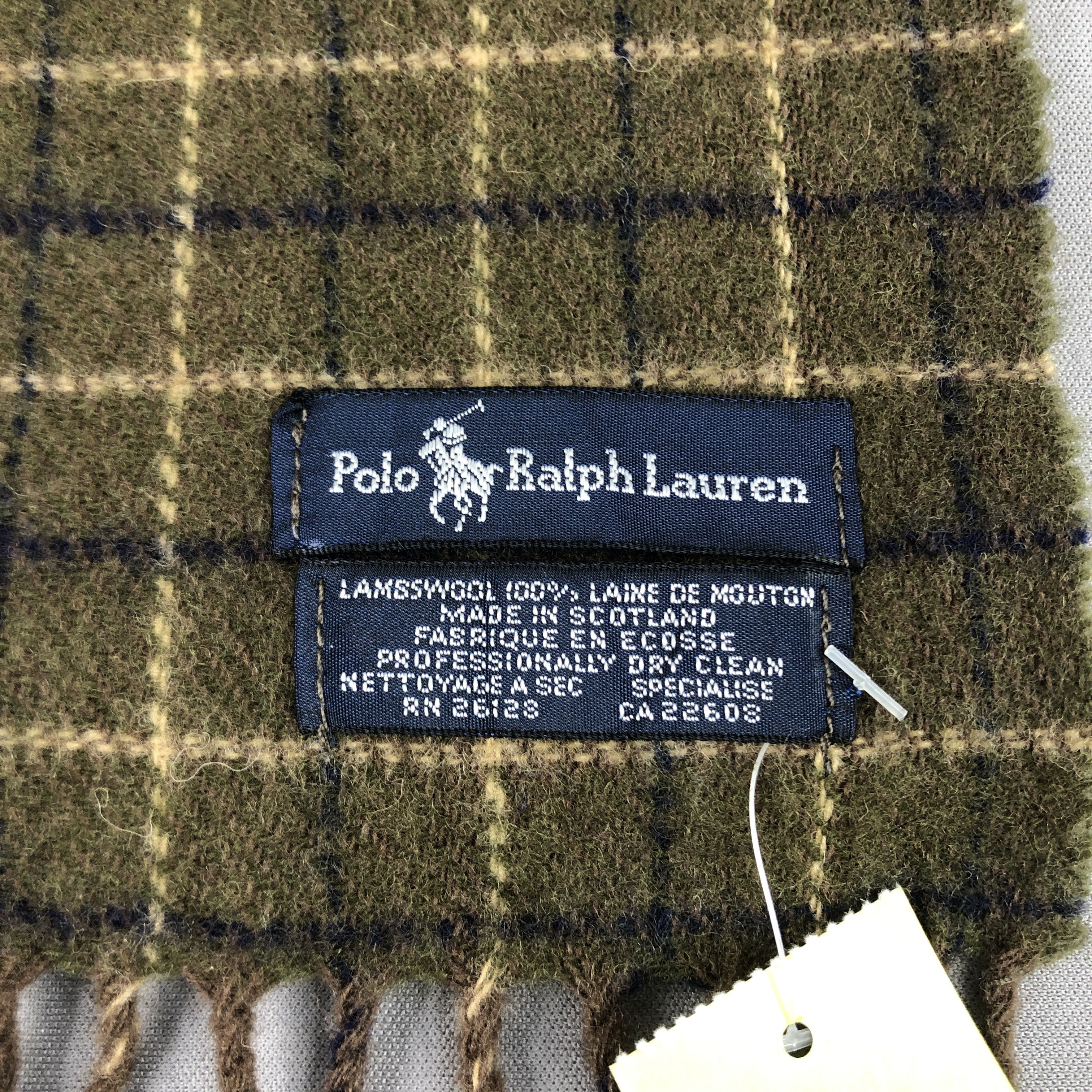 Polo Ralph Lauren Vintage Polo Ralph Lauren Wool Scarf / Muffler / Neckwear Size ONE SIZE - 7 Thumbnail