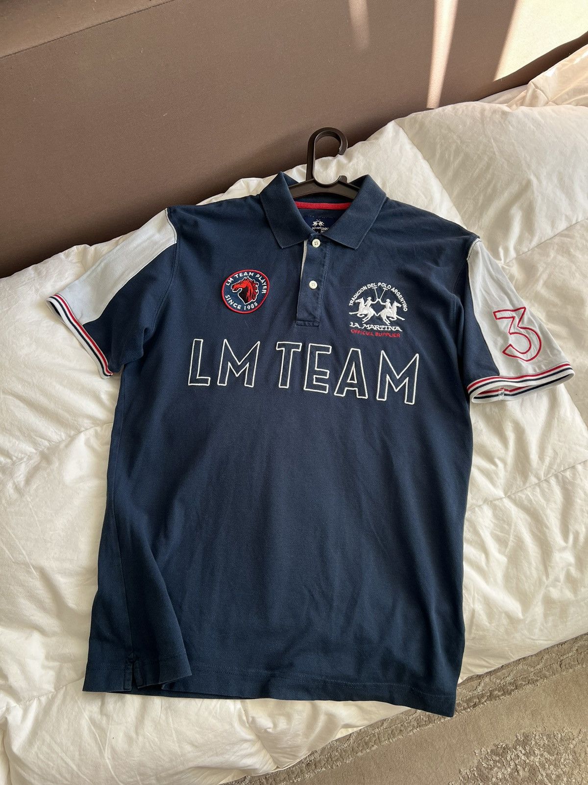 La Martina × Vintage Polo La Martina LM Team #3 Size US L / EU 52-54 / 3 - 1 Thumbnail