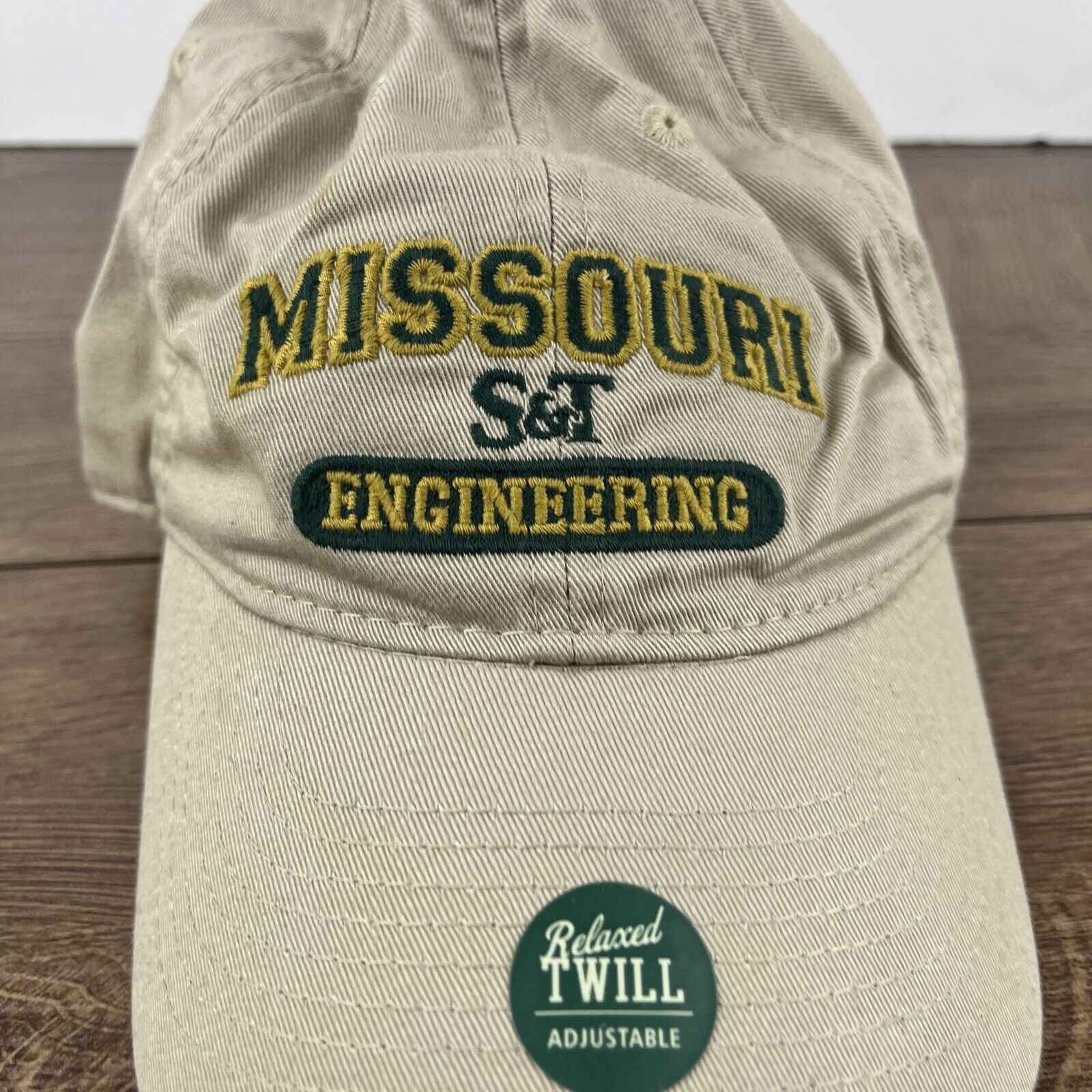 Other Missouri S&T Engineering Hat Tan Brown Hat Adjustable Adult Size ONE SIZE - 5 Thumbnail