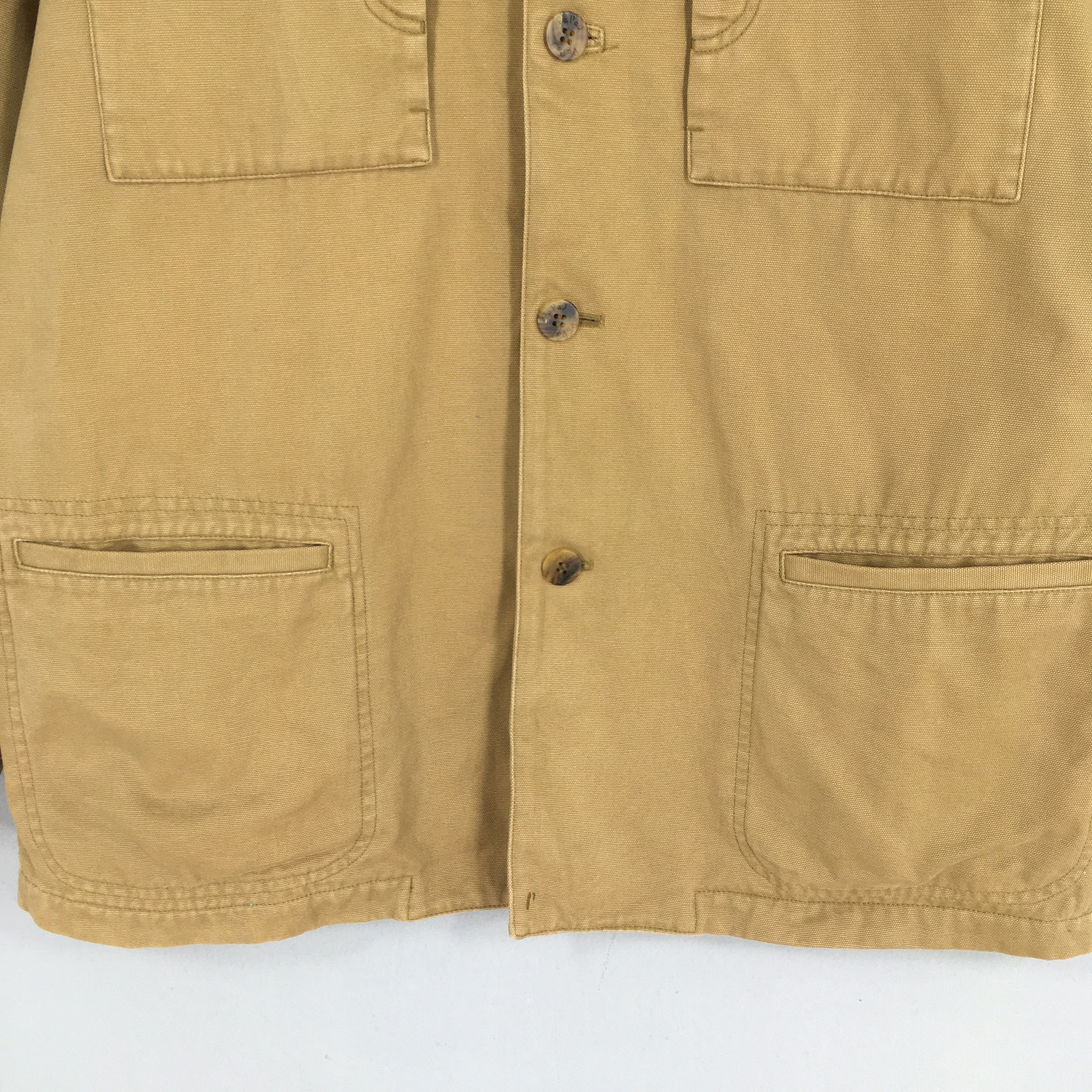 Vintage Vintage Papas Maniere De Heming Chore Workwear Denim Jacket Size US L / EU 52-54 / 3 - 4 Thumbnail