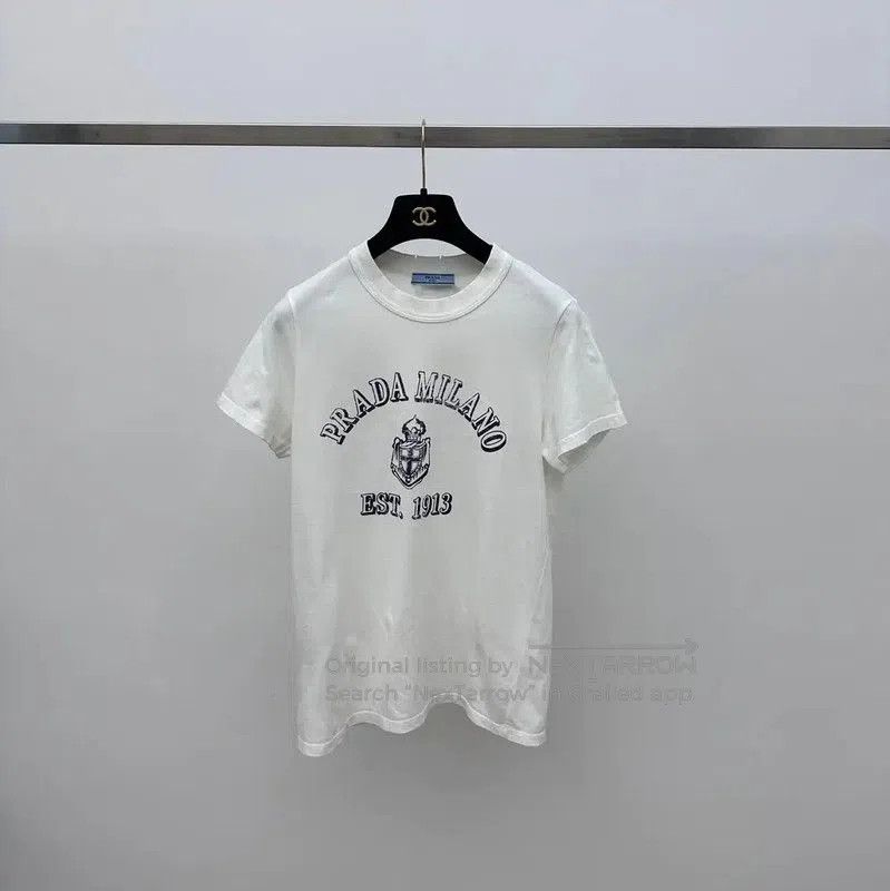 Prada Burberry Gray Cotton Women's Sweatshirt. Size L / US 10 / IT 46 - 1 Thumbnail
