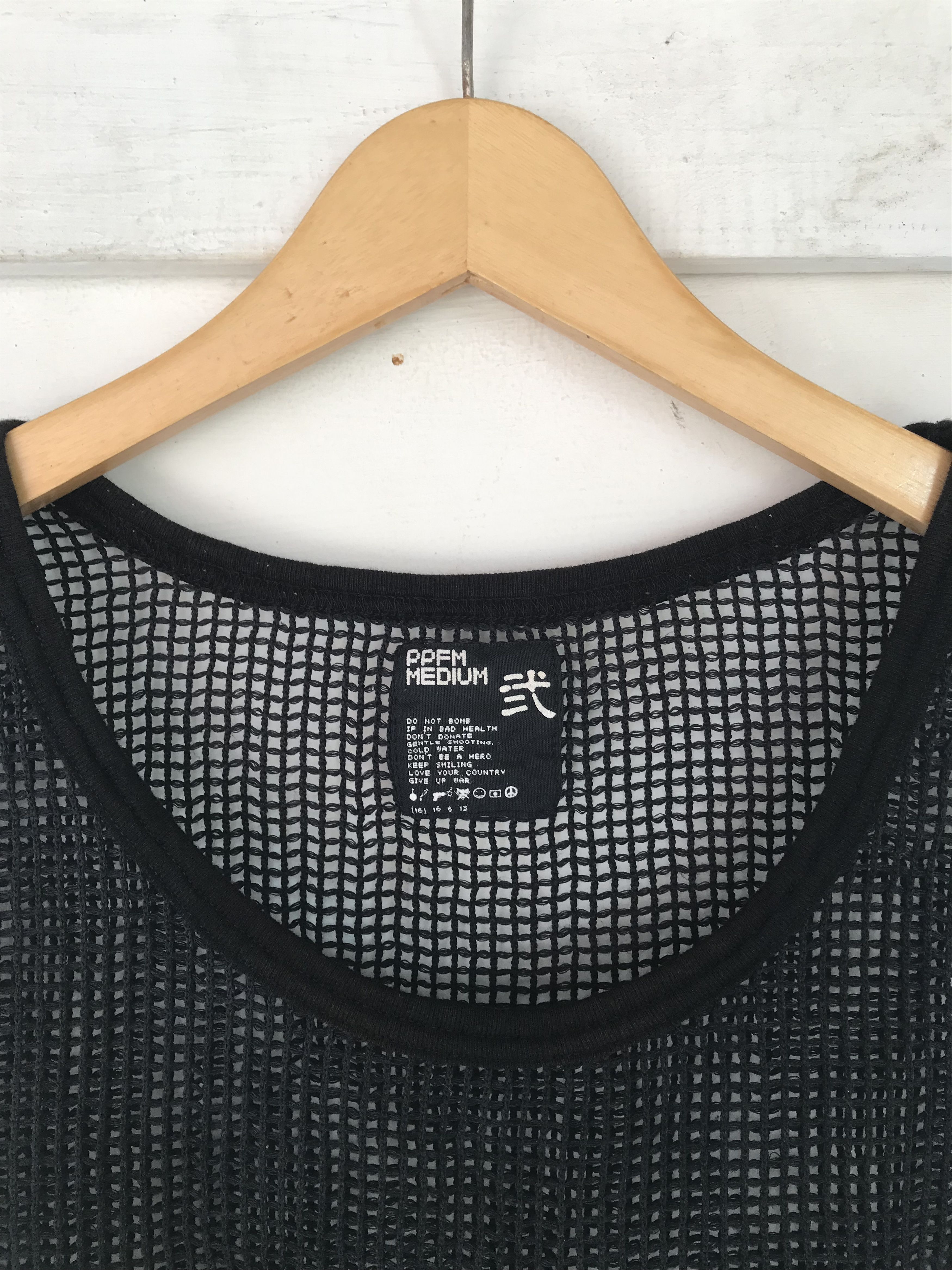 If Six Was Nine × Japanese Brand × PPFM Y2K PPFM Mesh Tanktop Size US M / EU 48-50 / 2 - 3 Thumbnail
