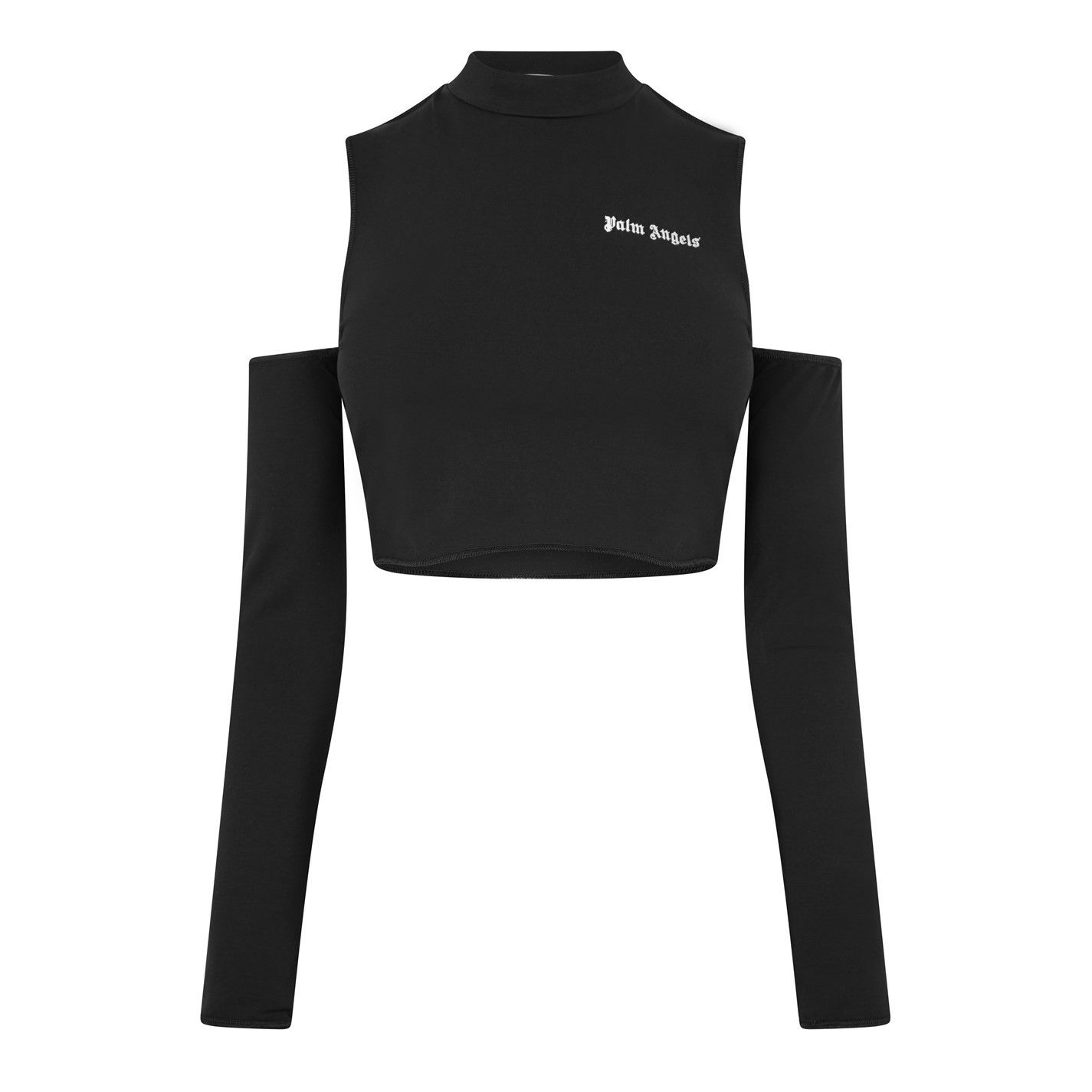 Palm Angels o1g2r1mq0325 Cut Out Long Sleeve T-Shirt in Black Size M / US 6-8 / IT 42-44 - 1 Thumbnail