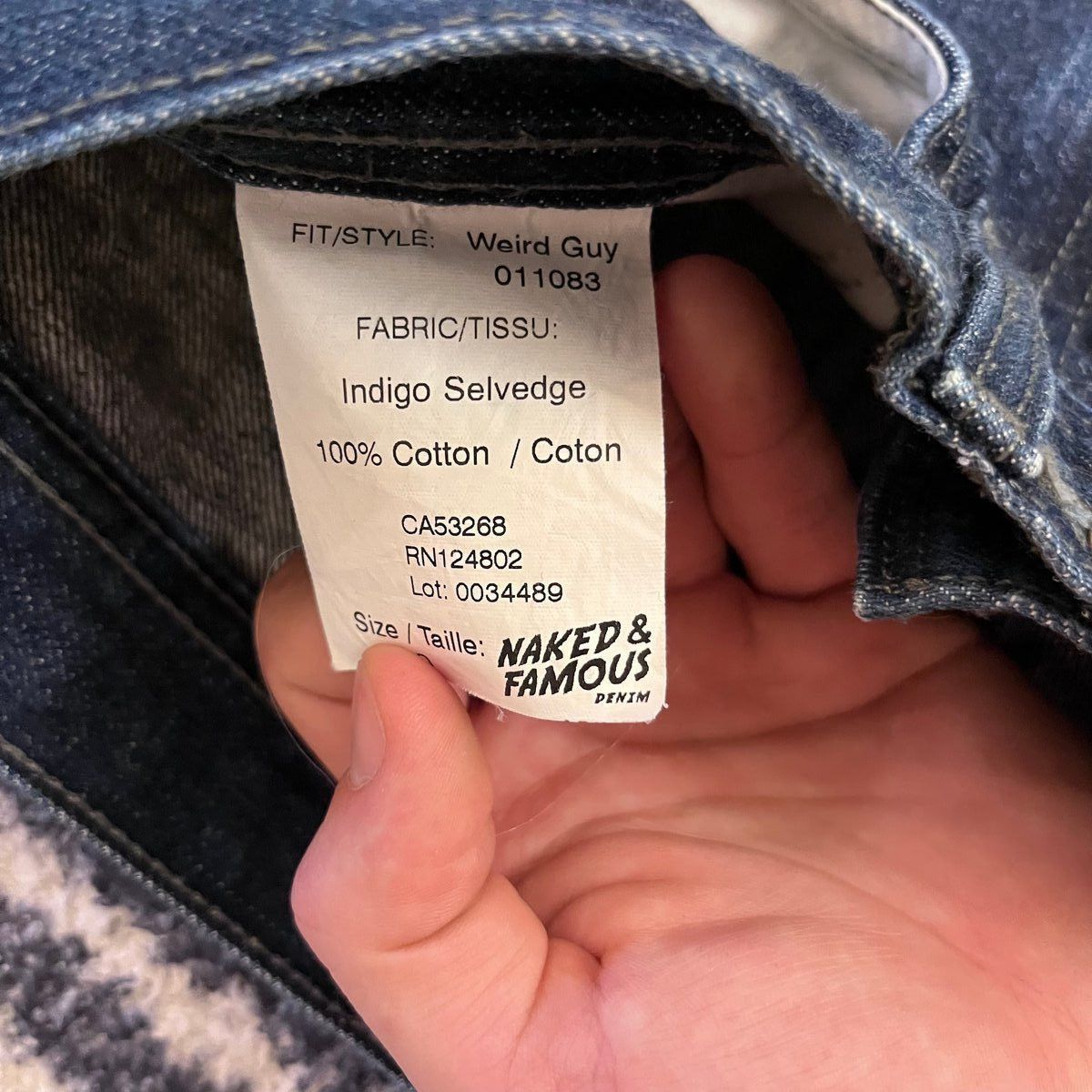 Naked & Famous Naked & Famous Denim Jeans | Indigo Selvedge | 30x30 Size US 30 / EU 46 - 5 Thumbnail