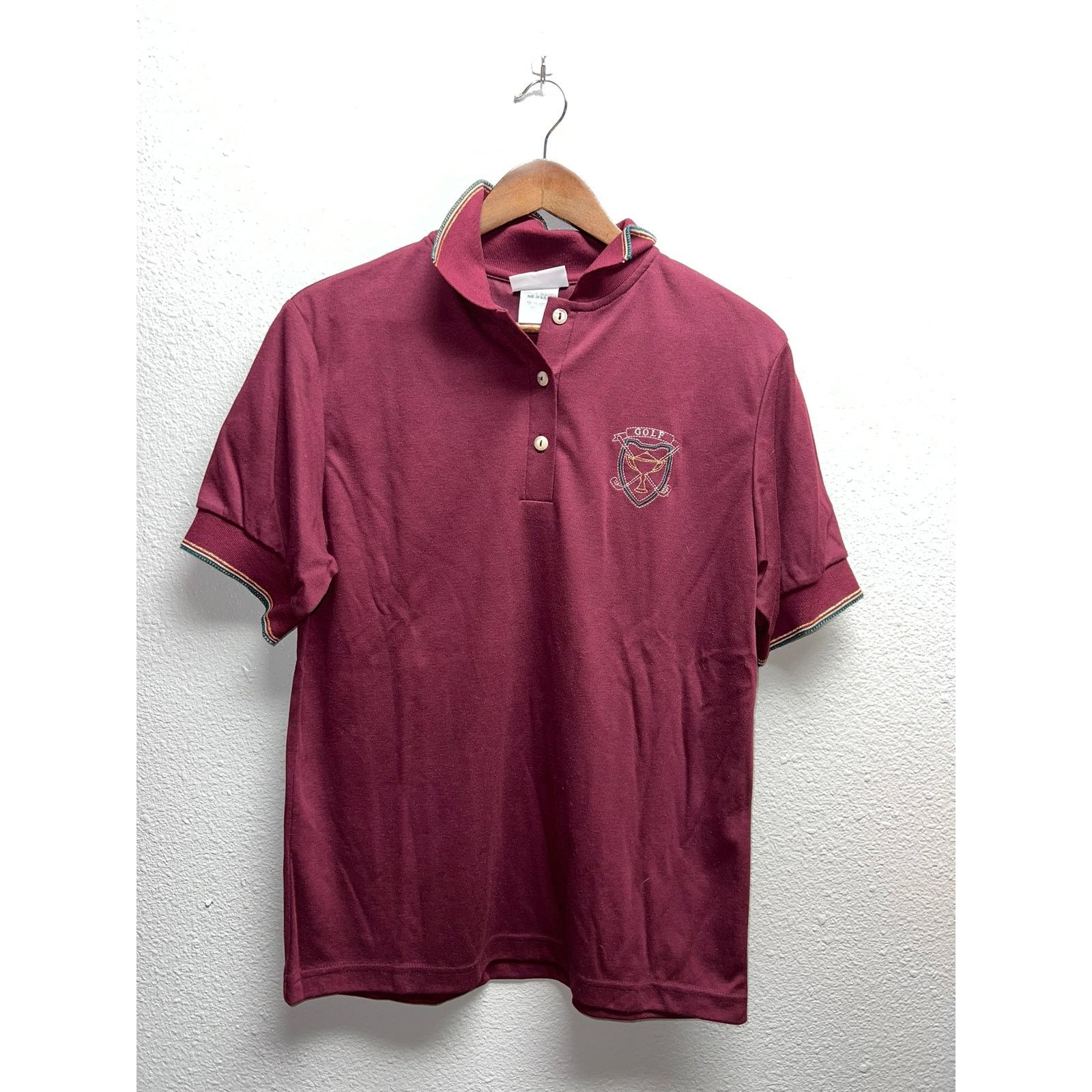 Vintage Vintage Golf Polo Shirt Golfing Daylyn USA Made Red Medium Size US M / EU 48-50 / 2 - 1 Thumbnail