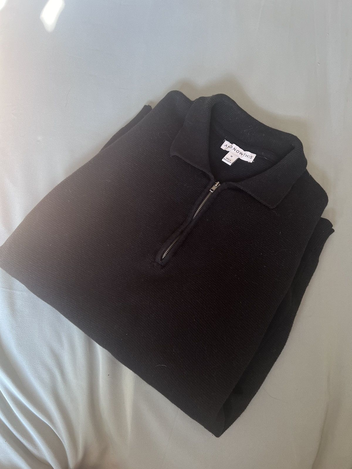 Stussy × Vintage Half zip Knit Polo Sweater Size US M / EU 48-50 / 2 - 2 Thumbnail