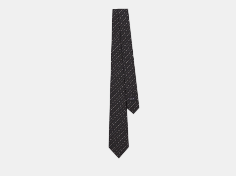 Dior o1w1db11025 51C104 Size : OS / CD Icon Tie in Multicolor Size ONE SIZE - 1 Thumbnail