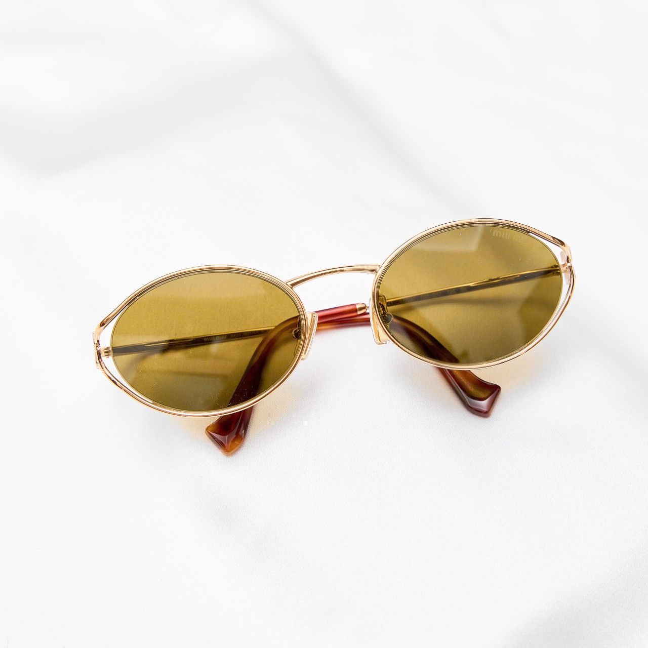 Miu Miu MIU MIU 0MU 52YS 7OE01T SUNGLASSES Size ONE SIZE - 6 Thumbnail