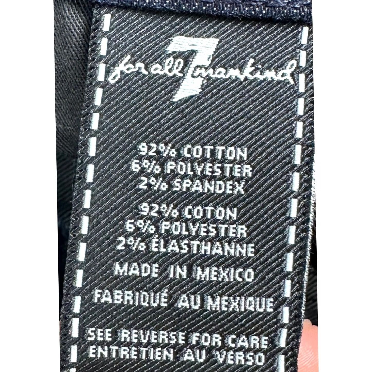 7 For All Mankind 7 For All Mankind Slimmy Luxe Performance Jeans Mens 40 Blue Slim Straight Denim Size US 40 / EU 56 - 6 Thumbnail