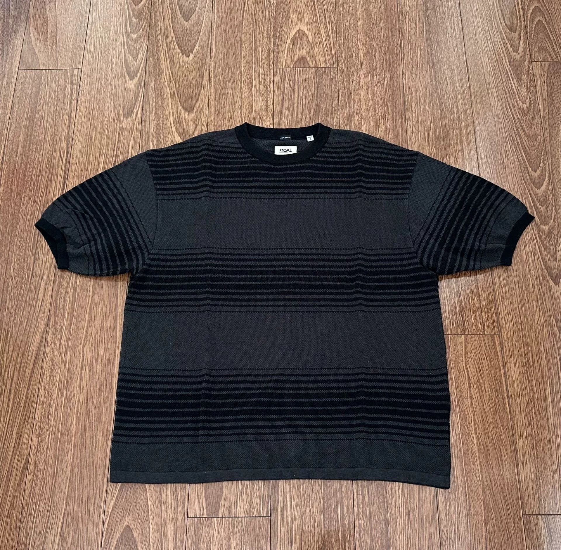 Nanamica NANAMICA × MONKEY TIME Striped Knit Tee Size US S / EU 44-46 / 1 - 1 Thumbnail