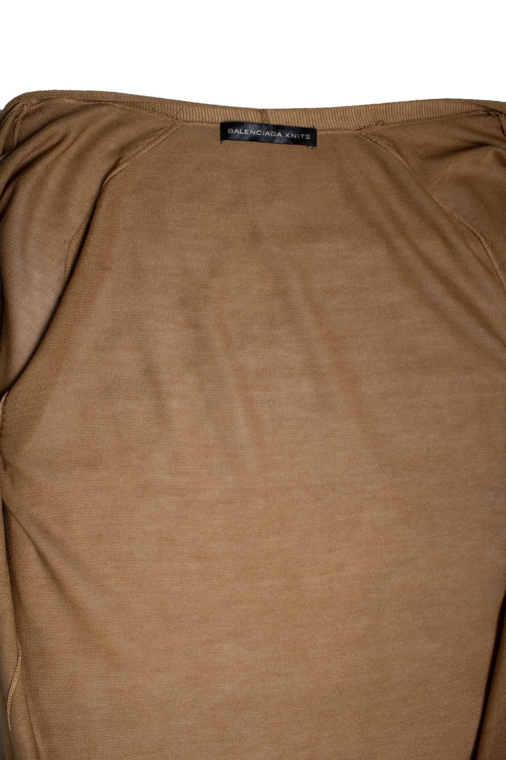 Balenciaga Balenciaga knit, brown cardigan Size S / US 4 / IT 40 - 5 Thumbnail