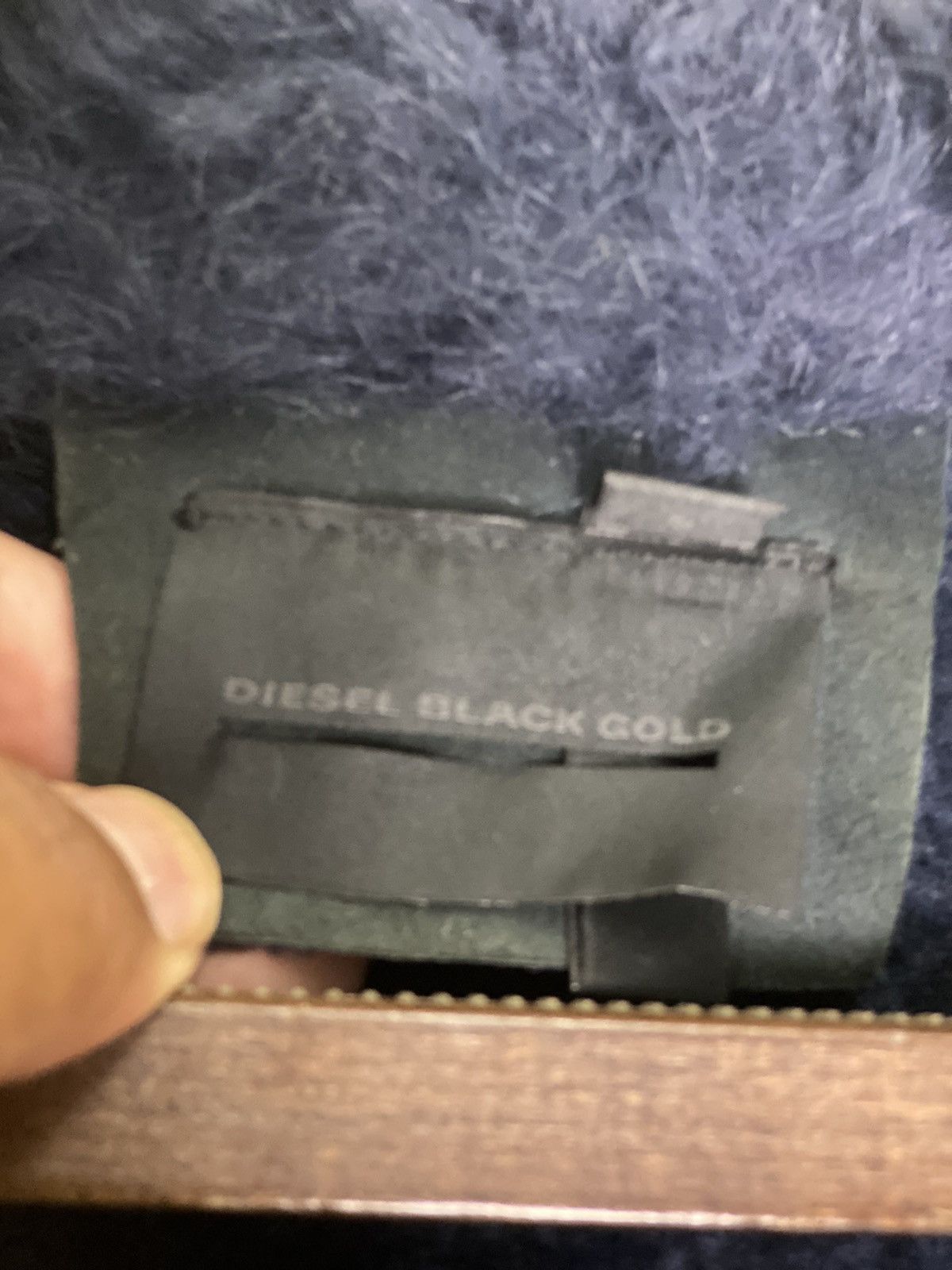 If Six Was Nine Vintage Diesel Black Gold Sheepskin leather jacket Size US S / EU 44-46 / 1 - 15 Thumbnail