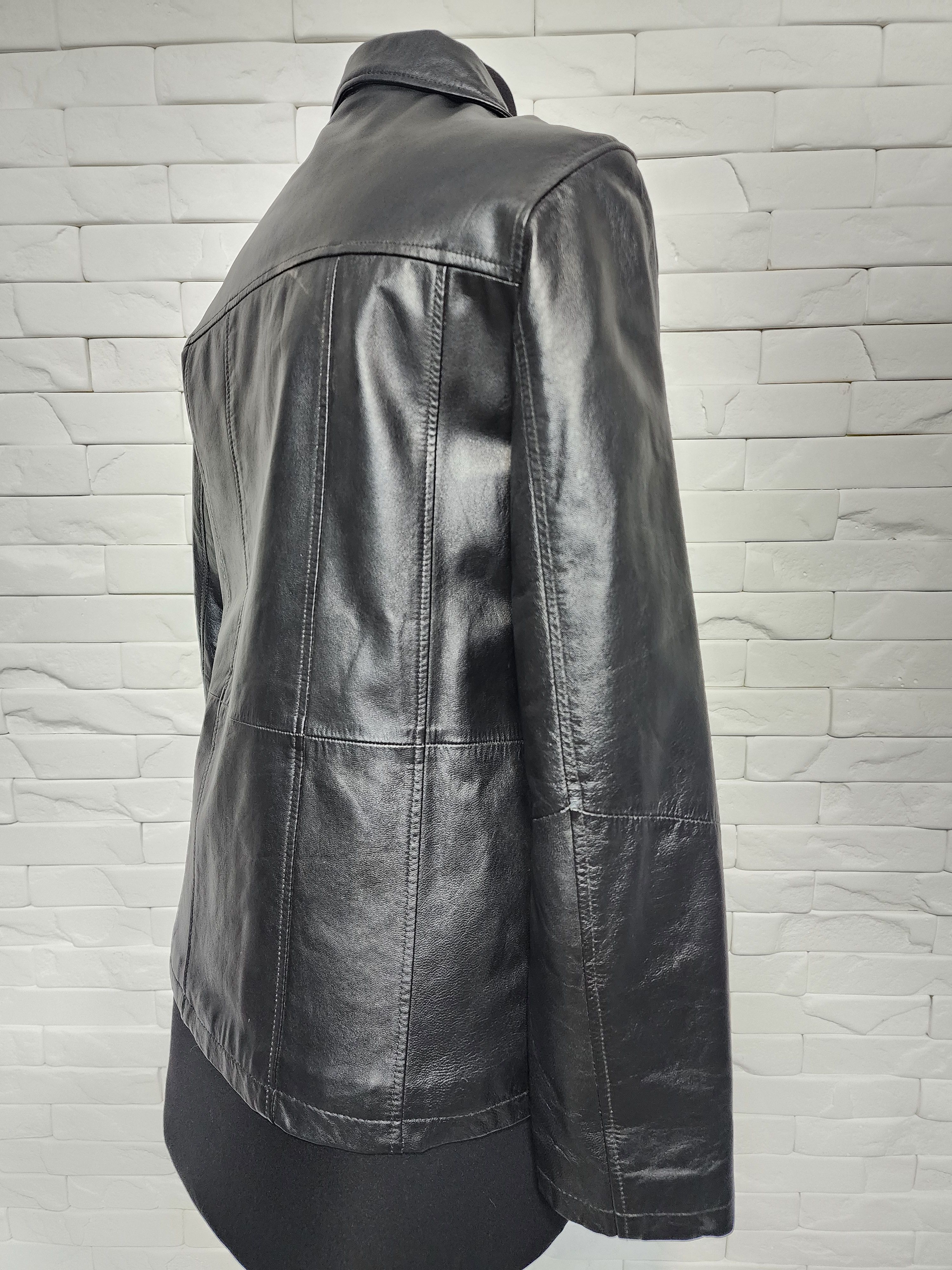 Designer Black women's classic jacket. Size M / US 6-8 / IT 42-44 - 5 Thumbnail