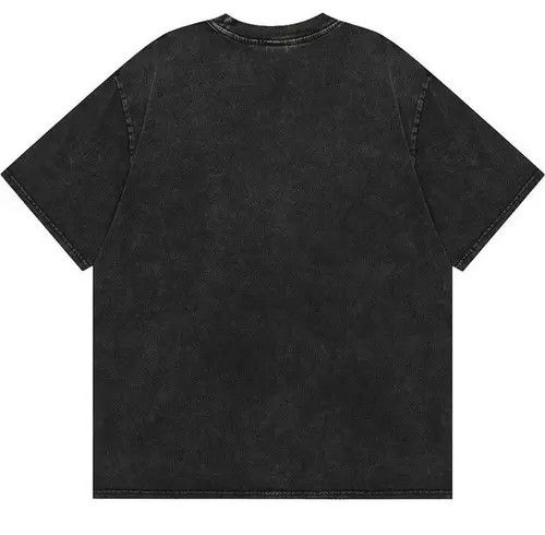 Other Gothic White FACE Print Black T-Shirt Hipster Graphic Tees Size US L / EU 52-54 / 3 - 2 Thumbnail