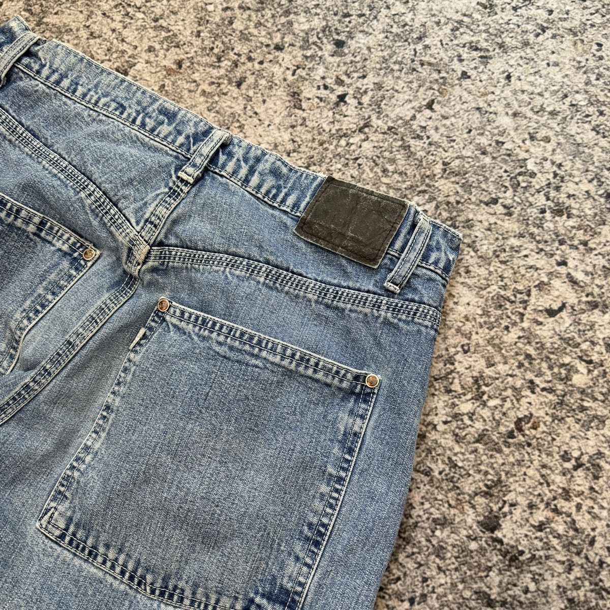 Levi's 90s Levi’s Silvertab Baggy Skater Jeans Faded ERD Grunge Size US 32 / EU 48 - 7 Thumbnail