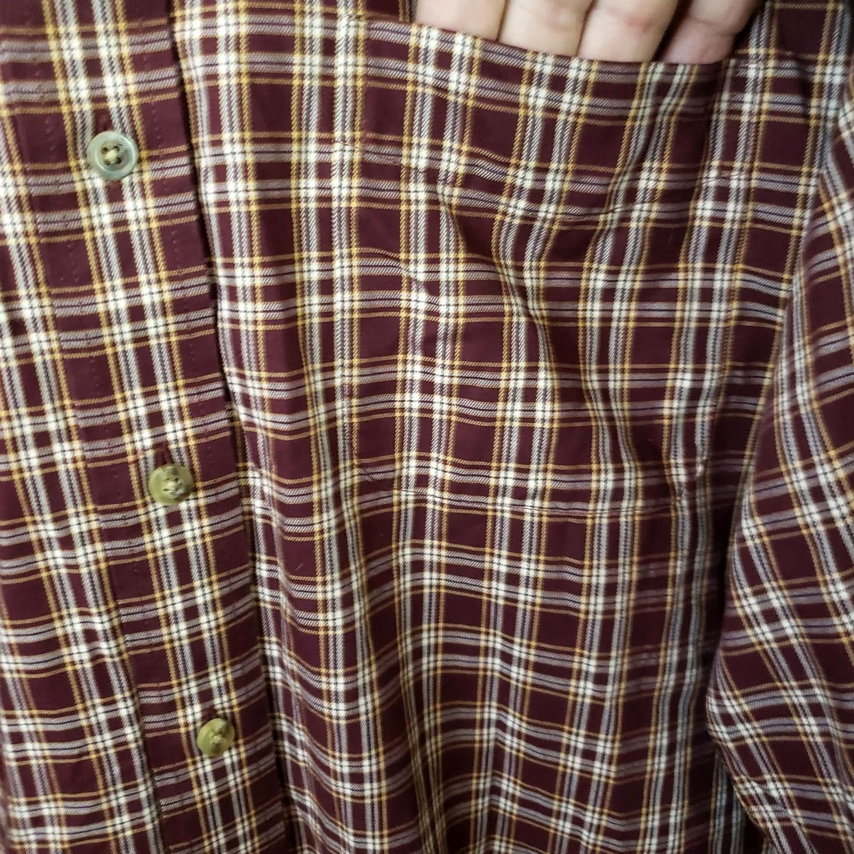 Vintage VINTAGE L.L. Bean Plaid Button-Up Shirt Men XL Tall Traditional Fit XLT Size US XL / EU 56 / 4 - 4 Thumbnail