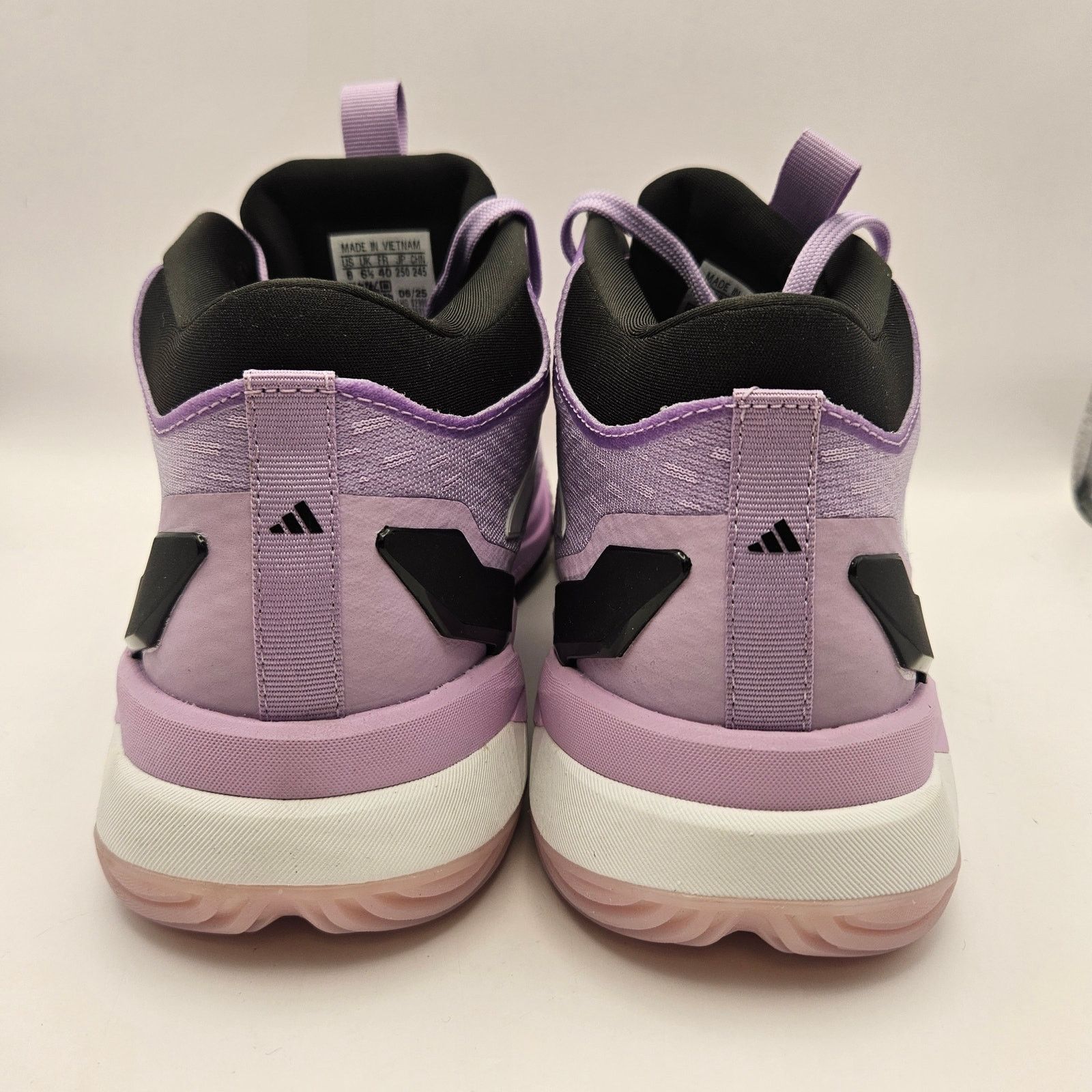 Adidas ADIDAS WOMEN'S 8 CRAZYFLIGHT 6 MID PURPLE INDOOR VOLLEYBALL Size US 8 / IT 38 - 3 Thumbnail