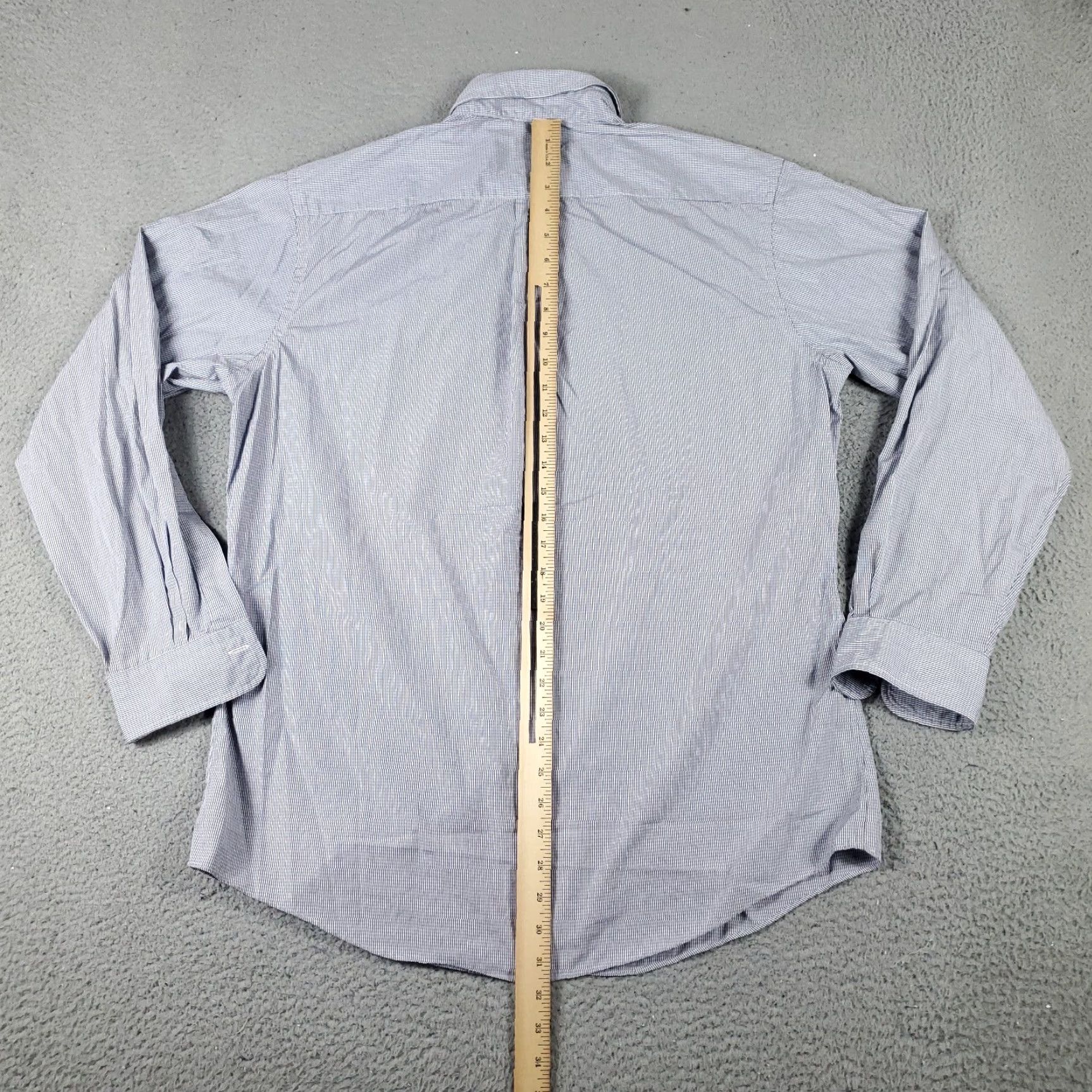 Brooks Brothers Brooks Brothers Shirt Mens Large Blue Button-Up Long Sleeve Casual Workwear Size US L / EU 52-54 / 3 - 3 Thumbnail
