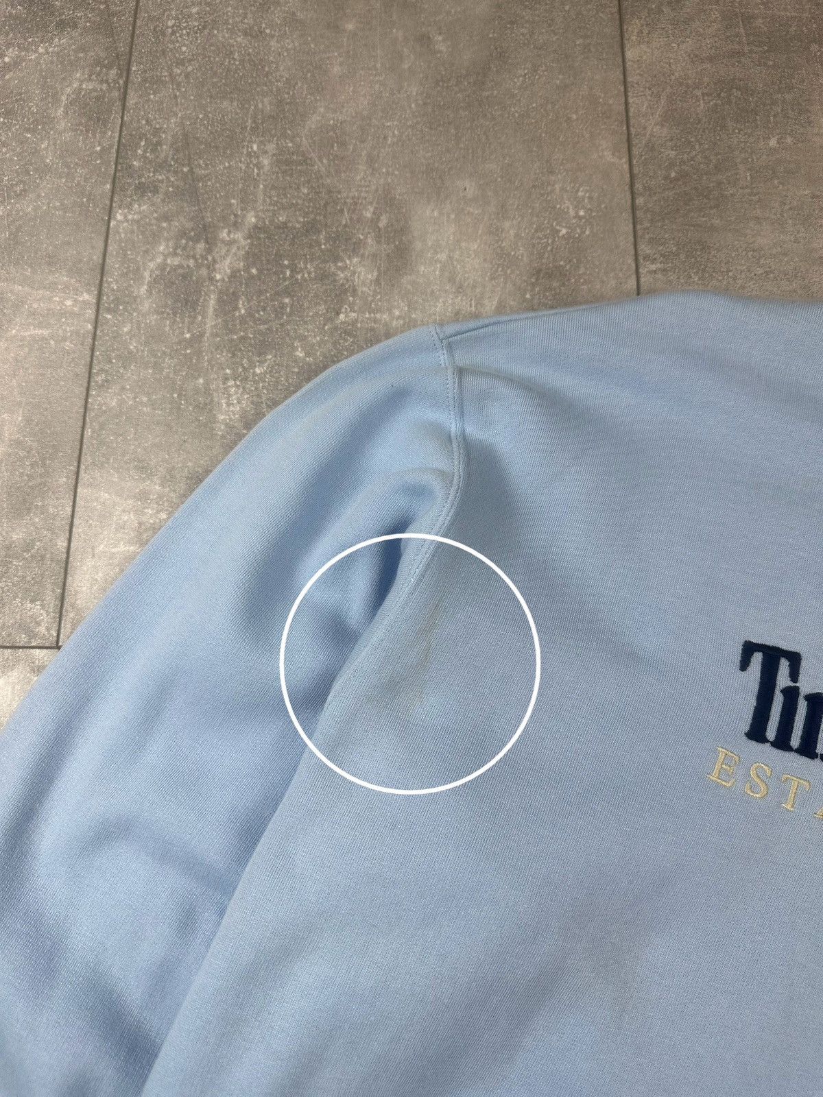 Timberland Timberland Vintage Retro 90S Blue Mens Sweatshirt Size US XL / EU 56 / 4 - 11 Thumbnail
