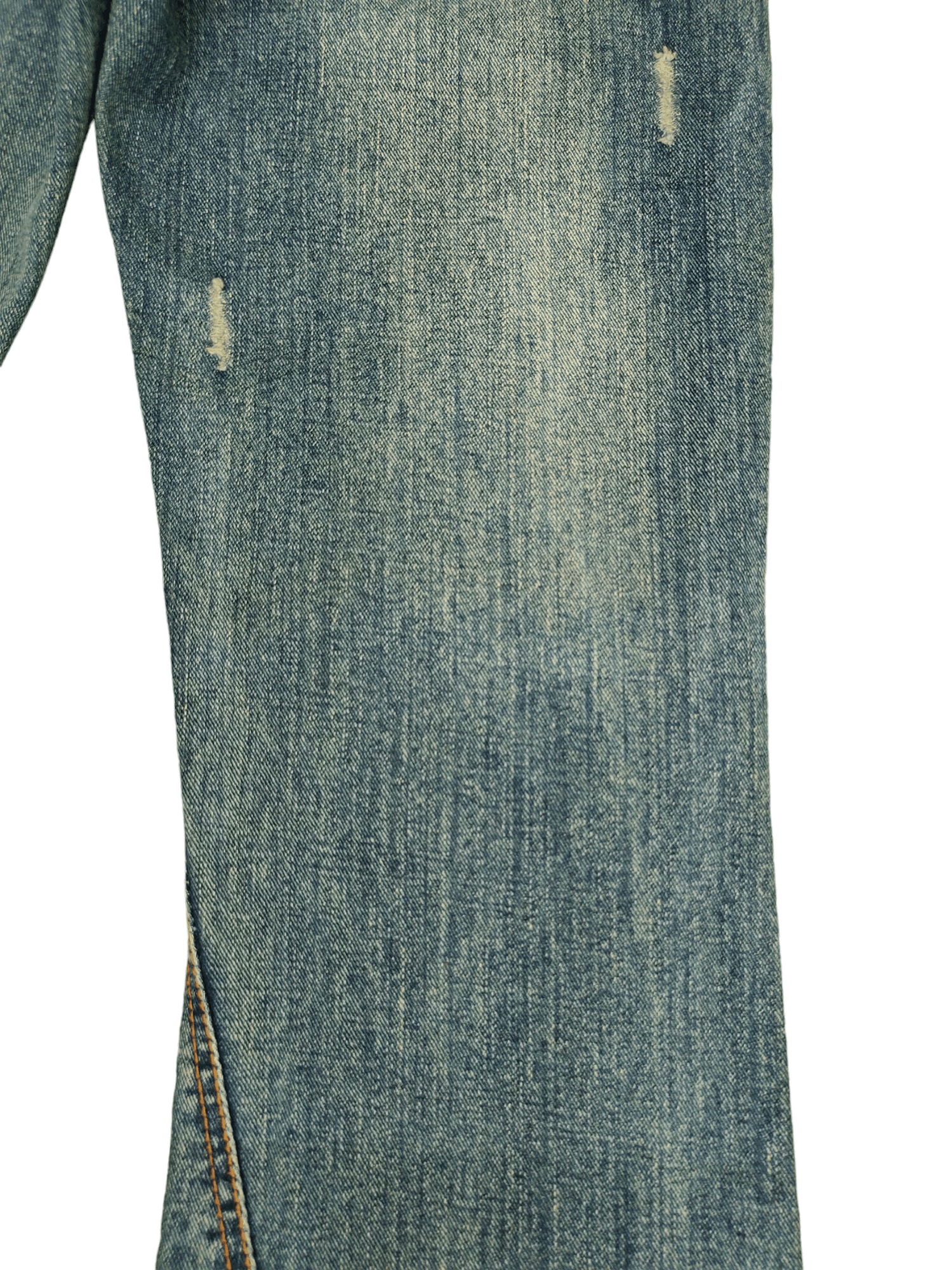 If Six Was Nine Flare Jeans Nylaus Distress Embroidered Denim Bootcut Mudmax Size US 30 / EU 46 - 16 Thumbnail