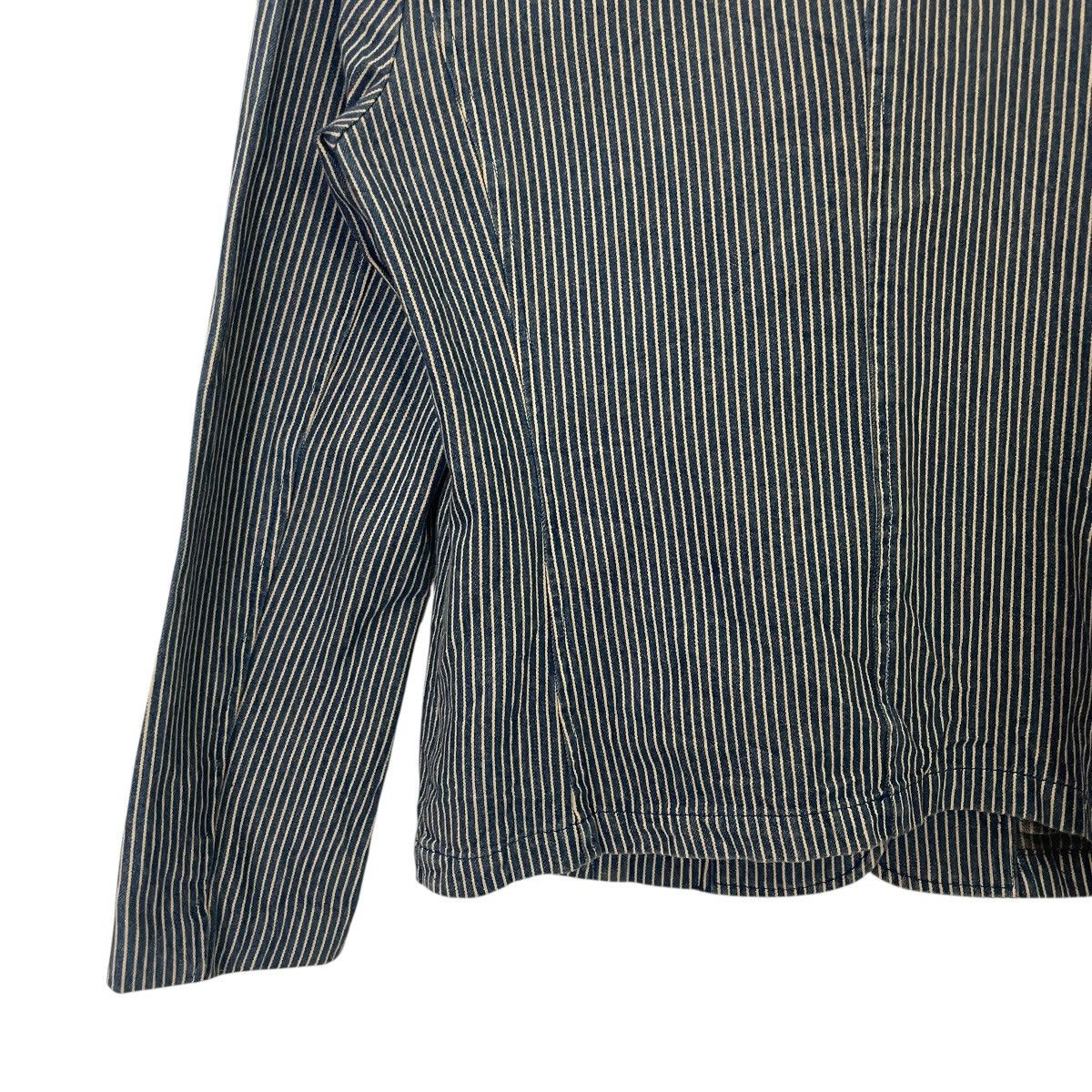 20471120 Vintage Dgrace Hickory Stripe Coat Jacket Size M / US 6-8 / IT 42-44 - 9 Thumbnail