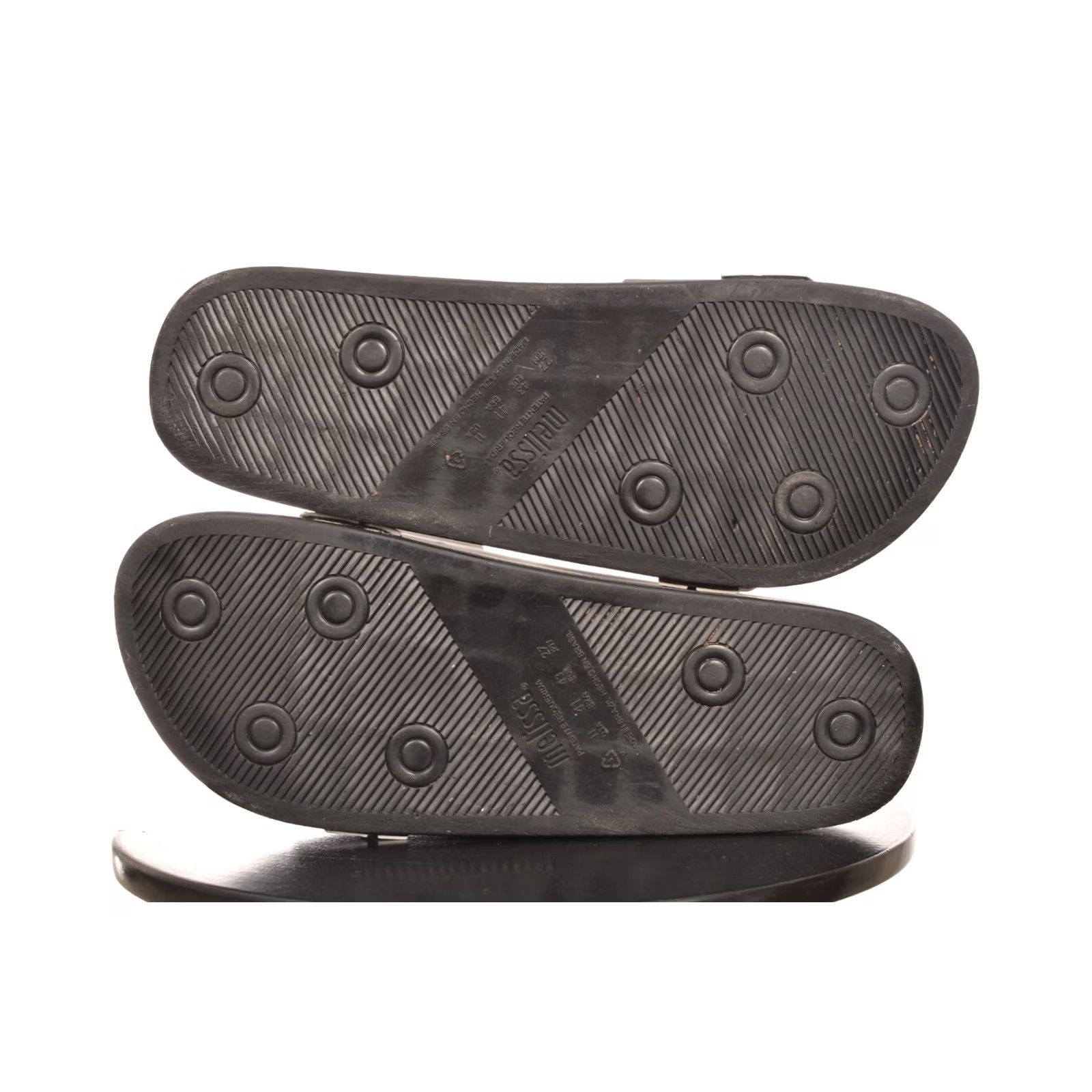 Vivienne Westwood Vivienne Westwood x Melissa Rubber Beach Slides Women US 11 Black Sandal Slide Size US 11 / IT 41 - 7 Thumbnail