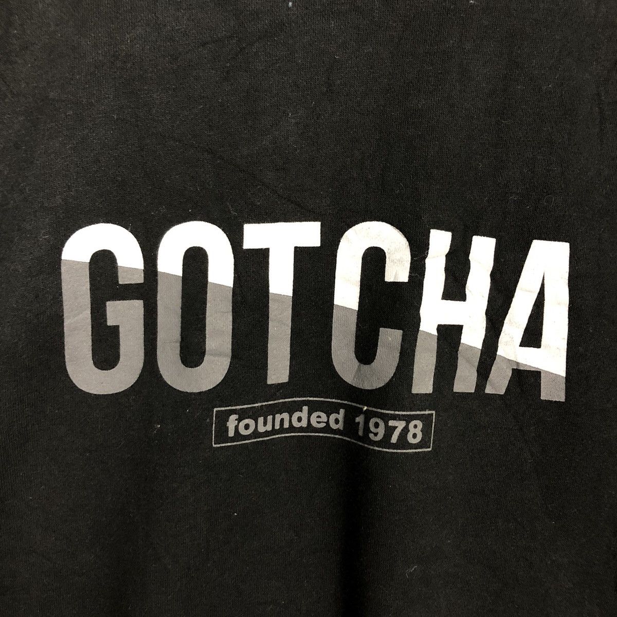 Gotcha × Japanese Brand 📌Vintage Sweatshirt Gotcha Big Logo Design Over Print Size US XL / EU 56 / 4 - 13 Thumbnail