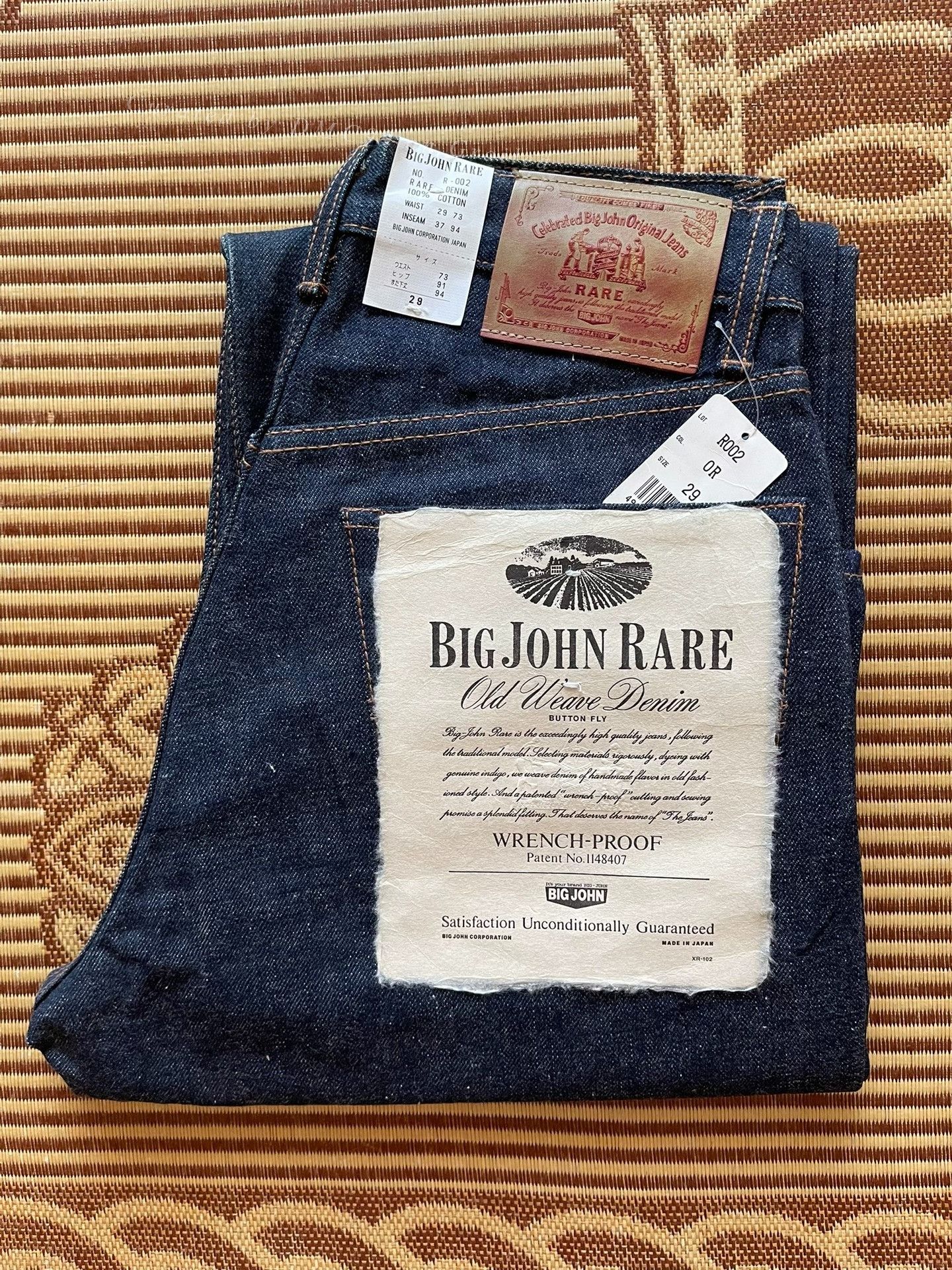 Big John Big John Rare 002 W29 Jeans Size US 29 - 1 Thumbnail