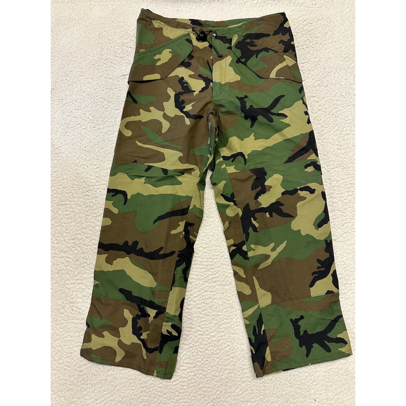 Other US Army Goretex Trousers Cold Weather Woodland Camo Pants S Size US 30 / EU 46 - 1 Thumbnail