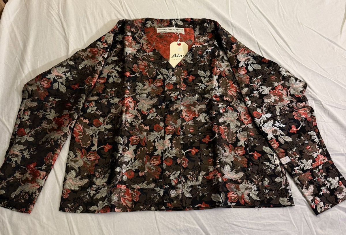 Advisory Board Crystals Advisory Board Crystals Floral Jacquard Jacket Grey L Size US L / EU 52-54 / 3 - 1 Thumbnail