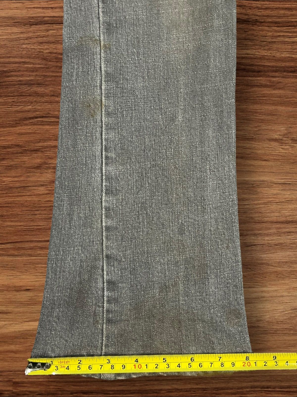 Hysteric Glamour × Japanese Brand Vintage Japanese Brand Daily Topic Grunge Style Flare Jeans Size 28" / US 6 / IT 42 - 16 Thumbnail