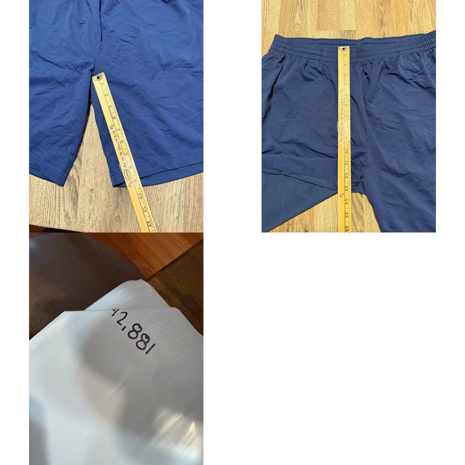 Reebok Reebok Shorts Men’s Size Small Blue Pull On Basketball Shorts Size US 29 - 9 Thumbnail