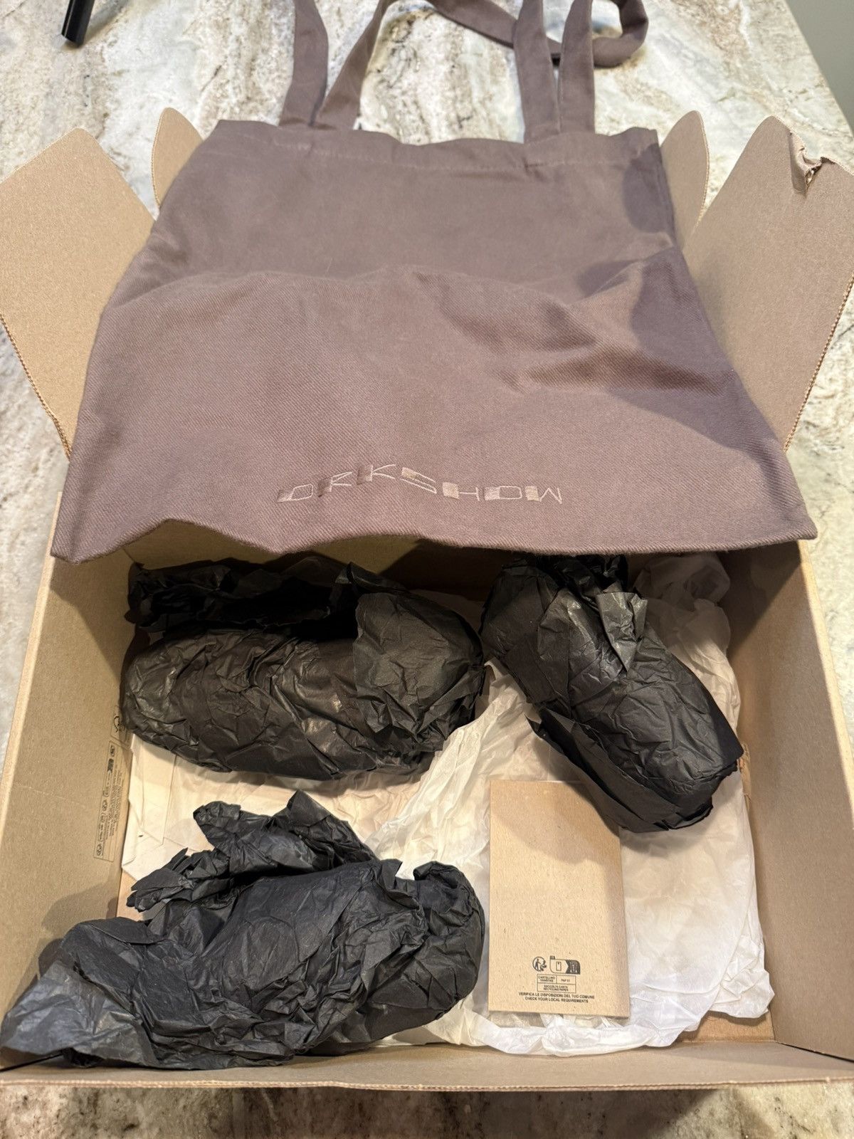Rick Owens Drkshdw Rick Owen drk shdw hexagrams Size US 11 / EU 44 - 10 Thumbnail