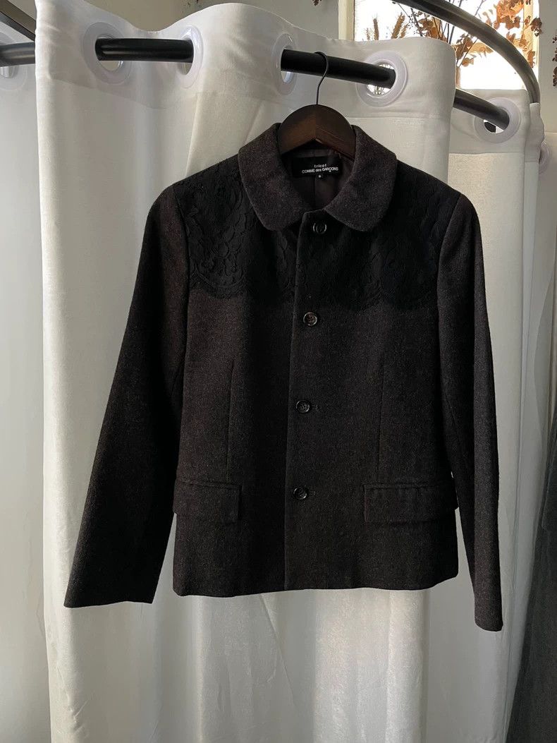 Comme des Garcons Comme des Garçons Medieval Women's Lace blazer Size S / US 4 / IT 40 - 1 Thumbnail