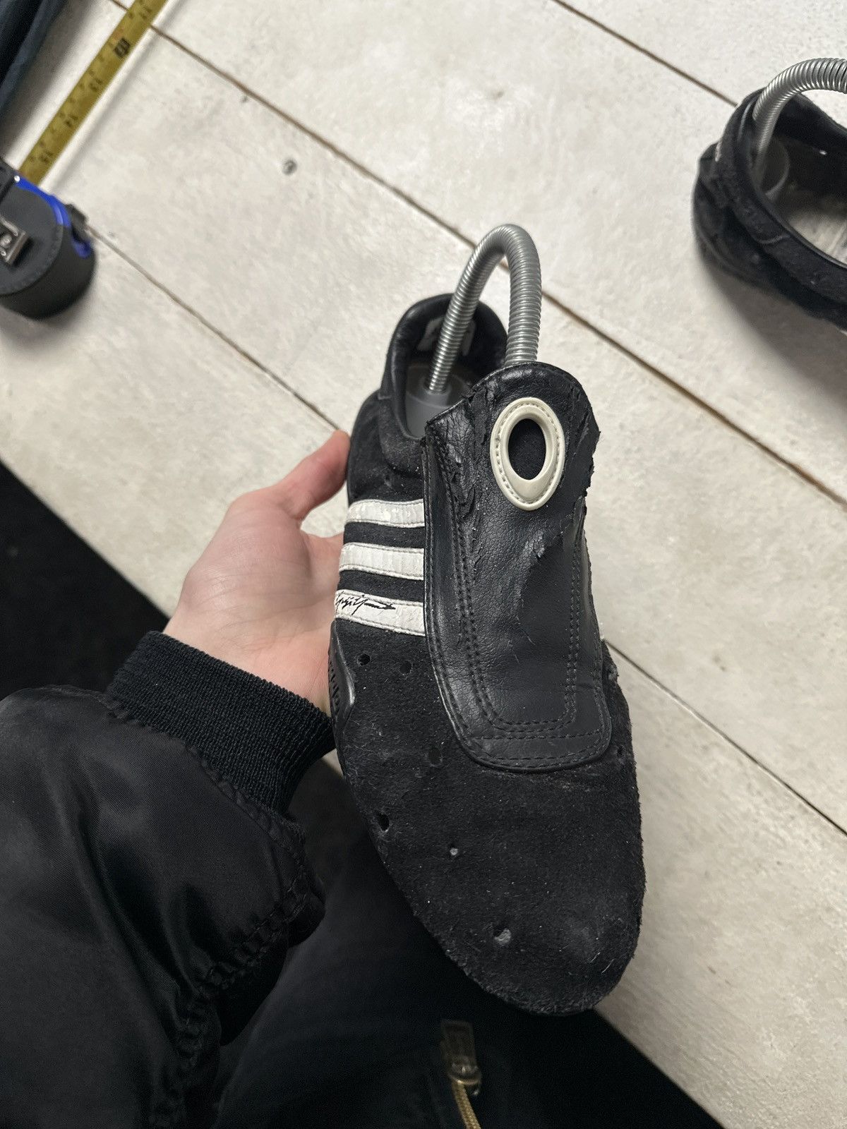 Adidas × Y's 🚨 ADIDAS YOHJI YAMAMOTO Y-3 SS2002 ARCHIVE SHOES UNISEX Size US 7 / IT 37 - 4 Thumbnail